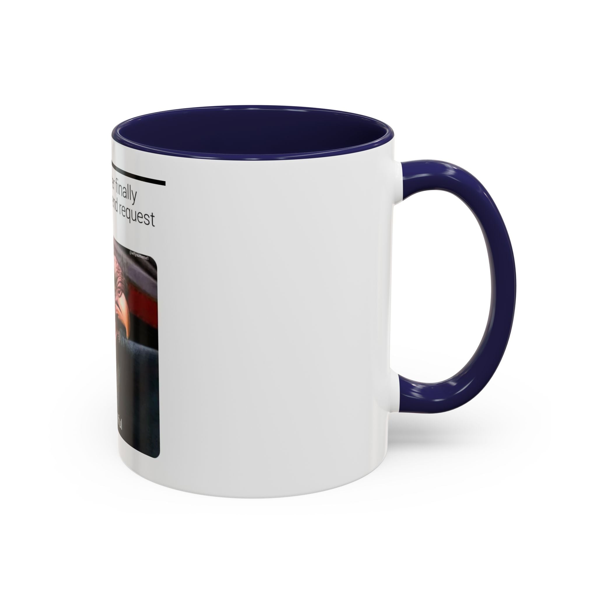 Hey Beautiful Turkey Meme Mug | Accent Coffee Mug 11oz 15oz