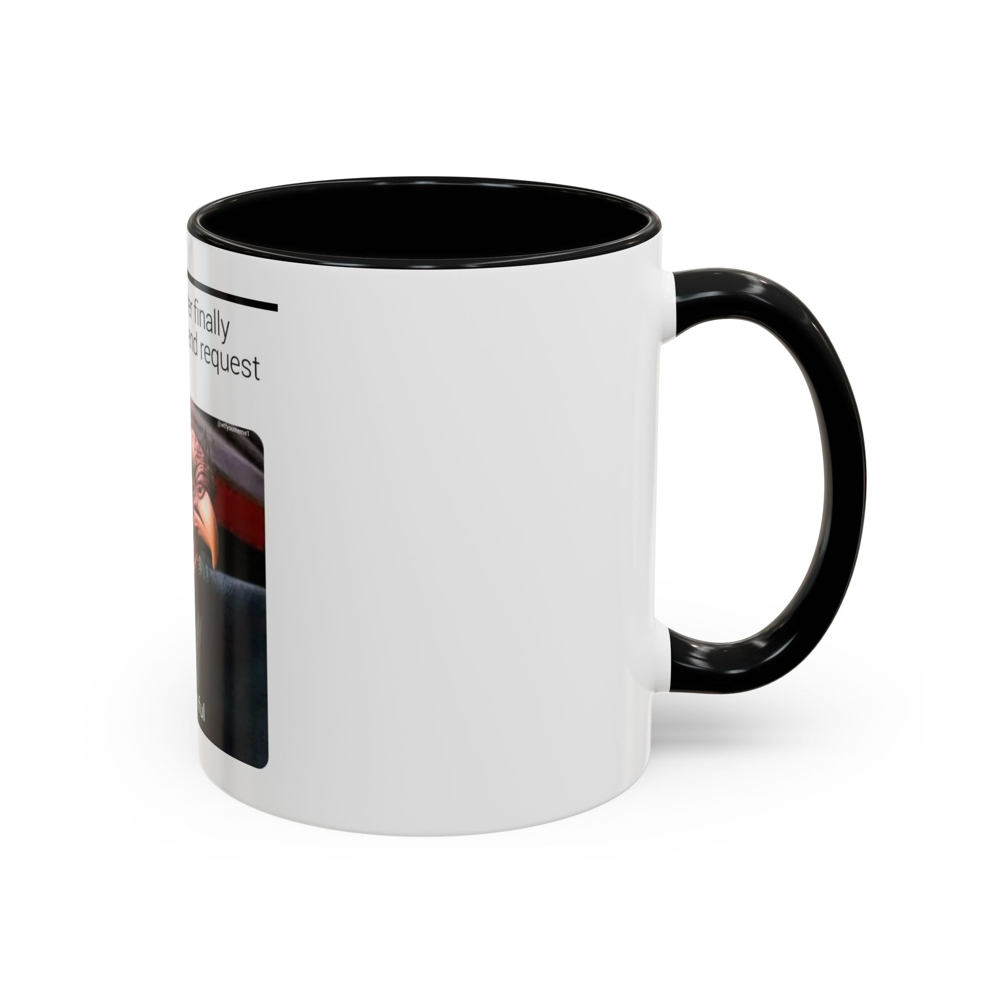 Hey Beautiful Turkey Meme Mug | Accent Coffee Mug 11oz 15oz