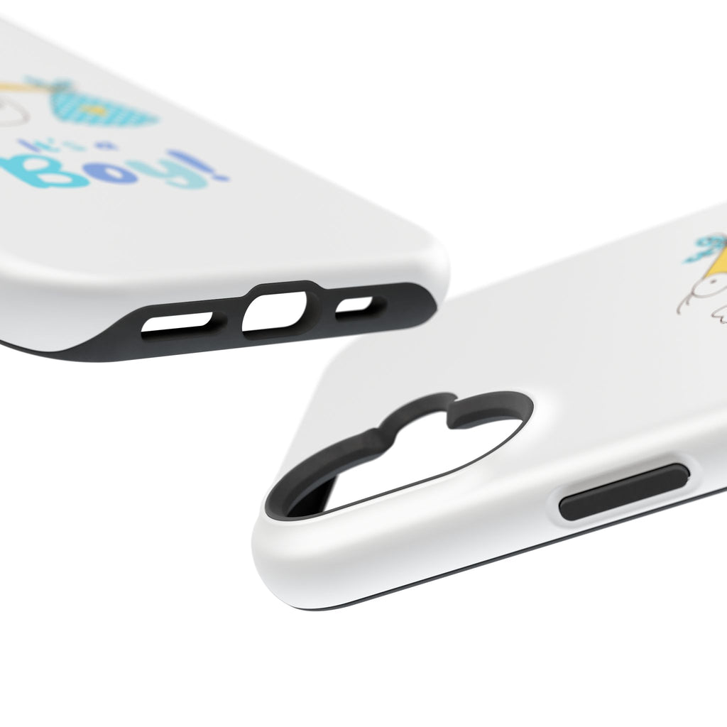 Stork 'It's a Boy' Phone Case | Impact-Resistant Case