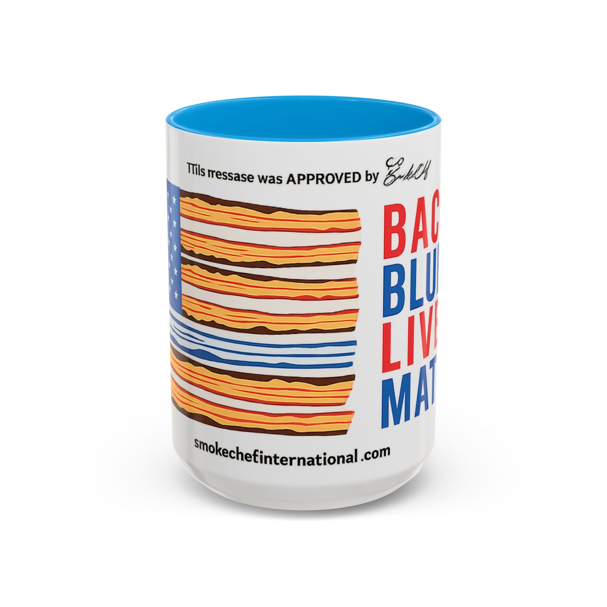 Bacon Blue Lives Matter Mug | 11oz or 15oz Colorful Ceramic Mug