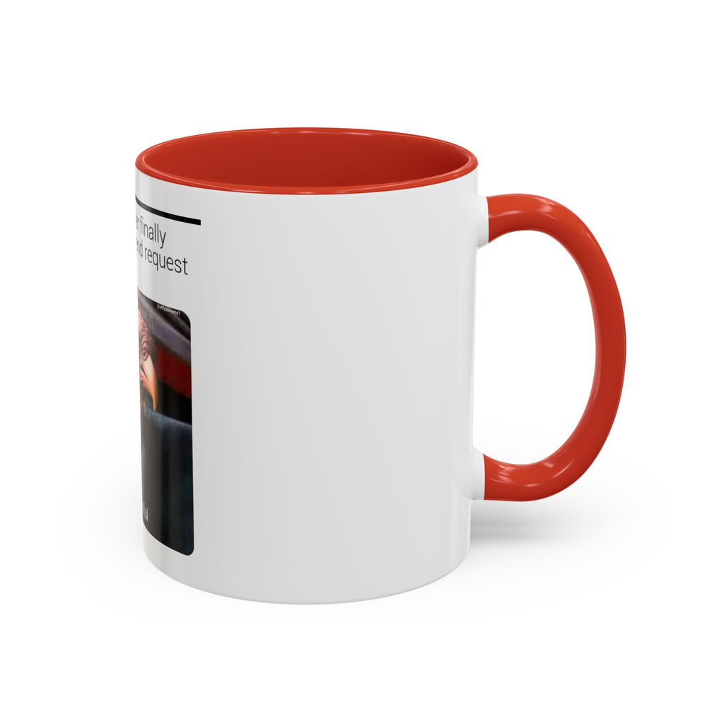 Hey Beautiful Turkey Meme Mug | Accent Coffee Mug 11oz 15oz