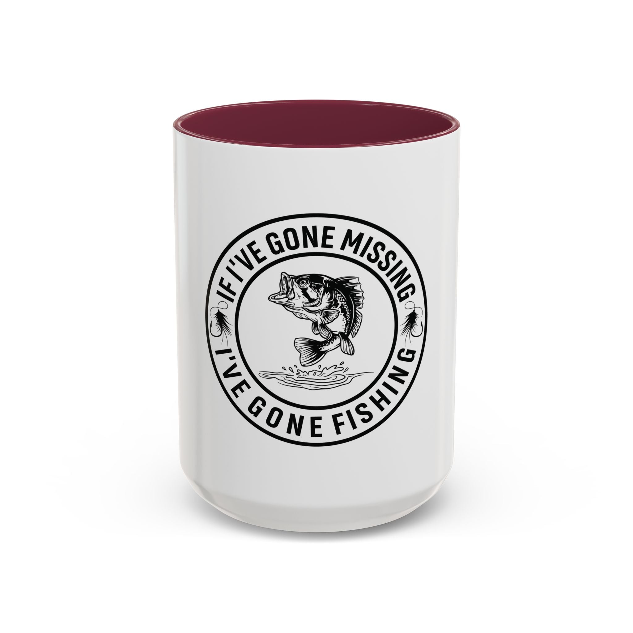 If I've Gone Missing I've Gone Fishing Mug | Fishing Bass Coffee Cup