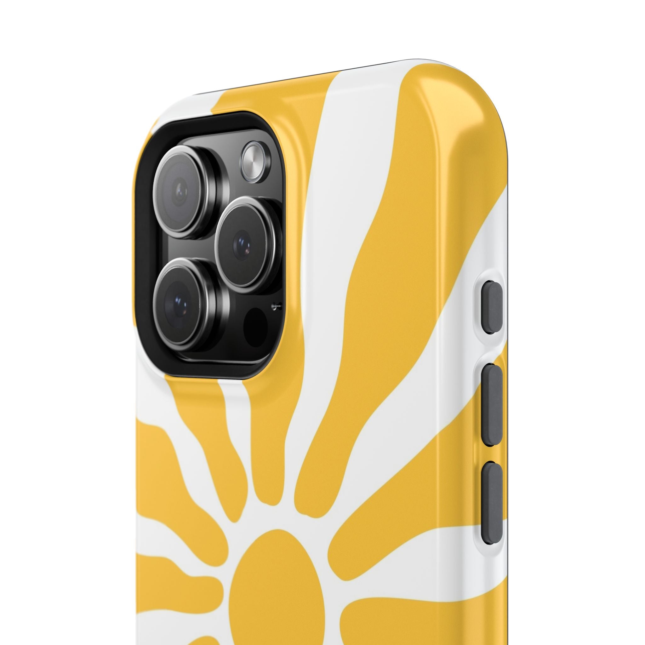 Retro Sunburst iPhone Case | Impact-Resistant Phone Case