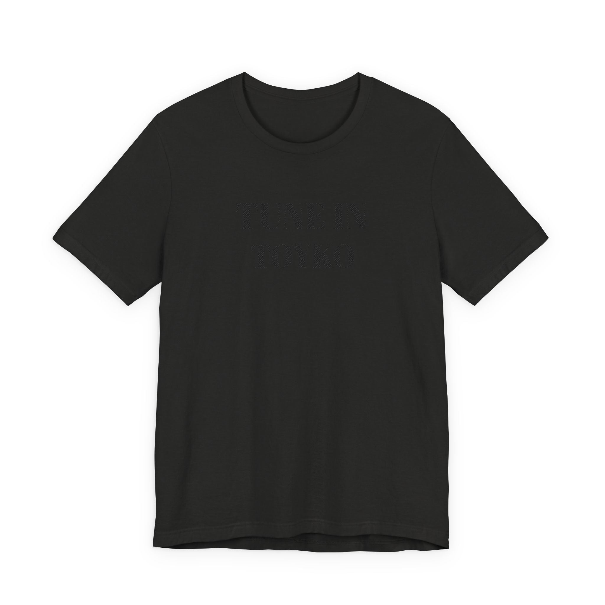 Tune In Toyko Tee | Text Graphic Shirt, Minimalist Stencil Typography