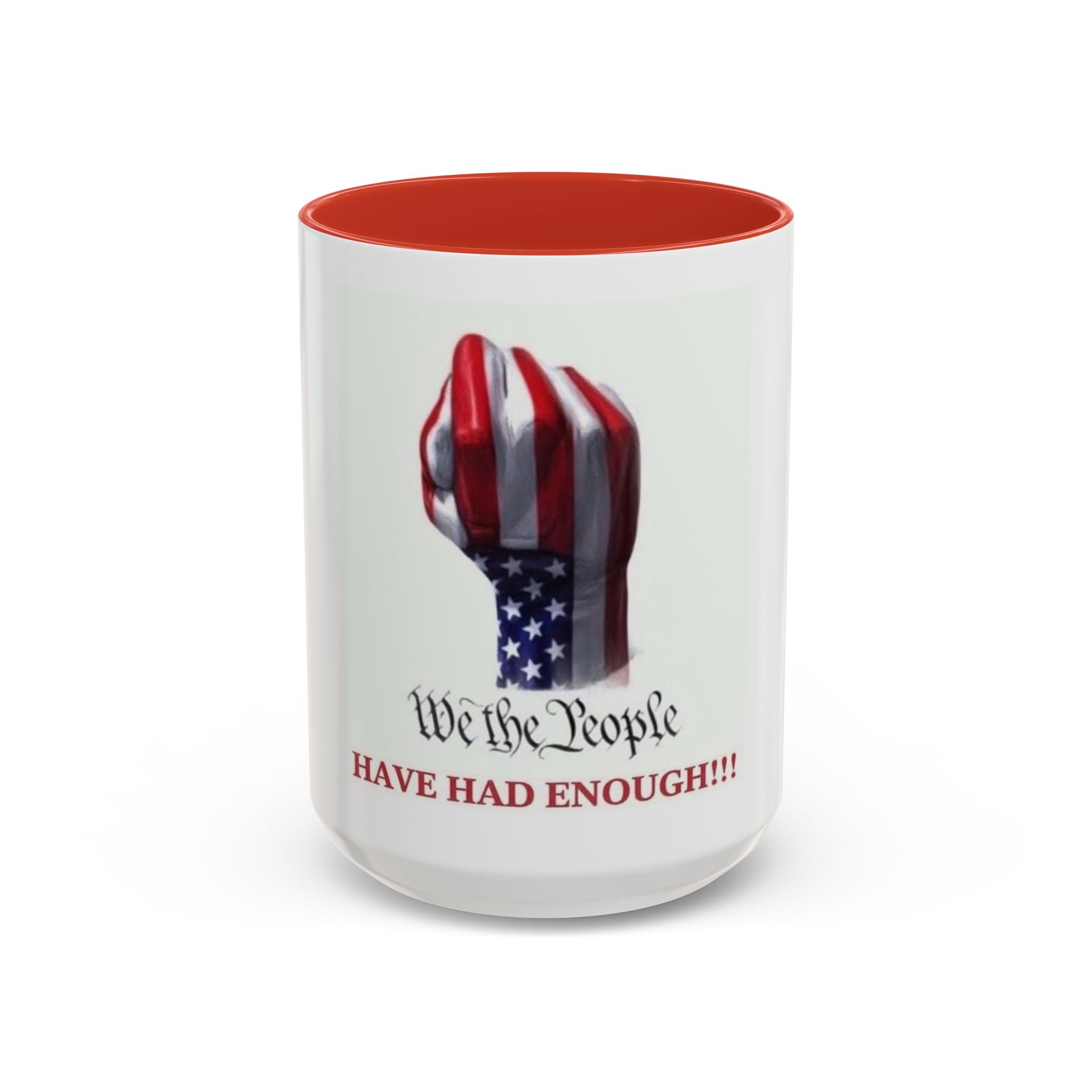 We the People Fist American Flag Accent Mug | 11oz 15oz