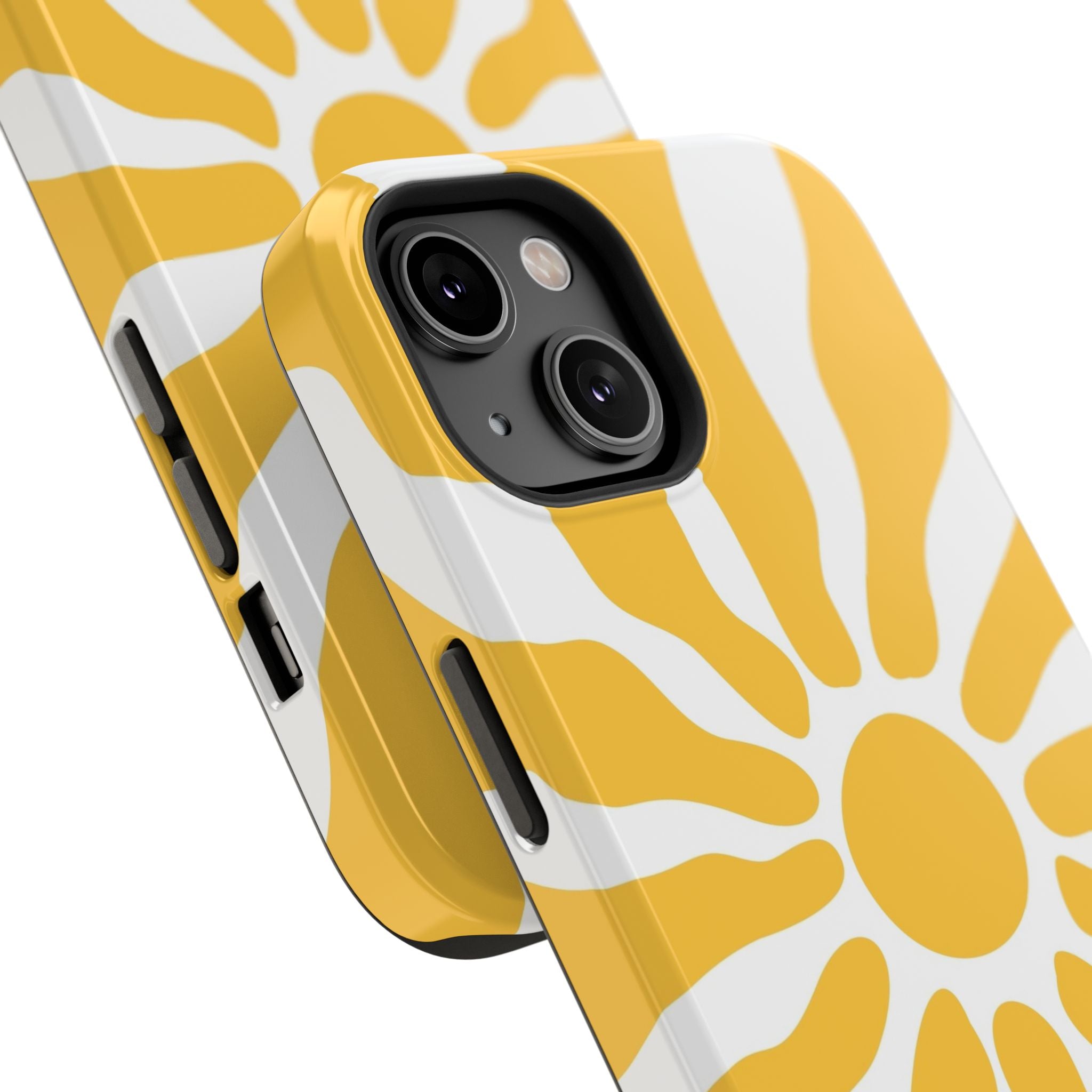 Retro Sunburst iPhone Case | Impact-Resistant Phone Case