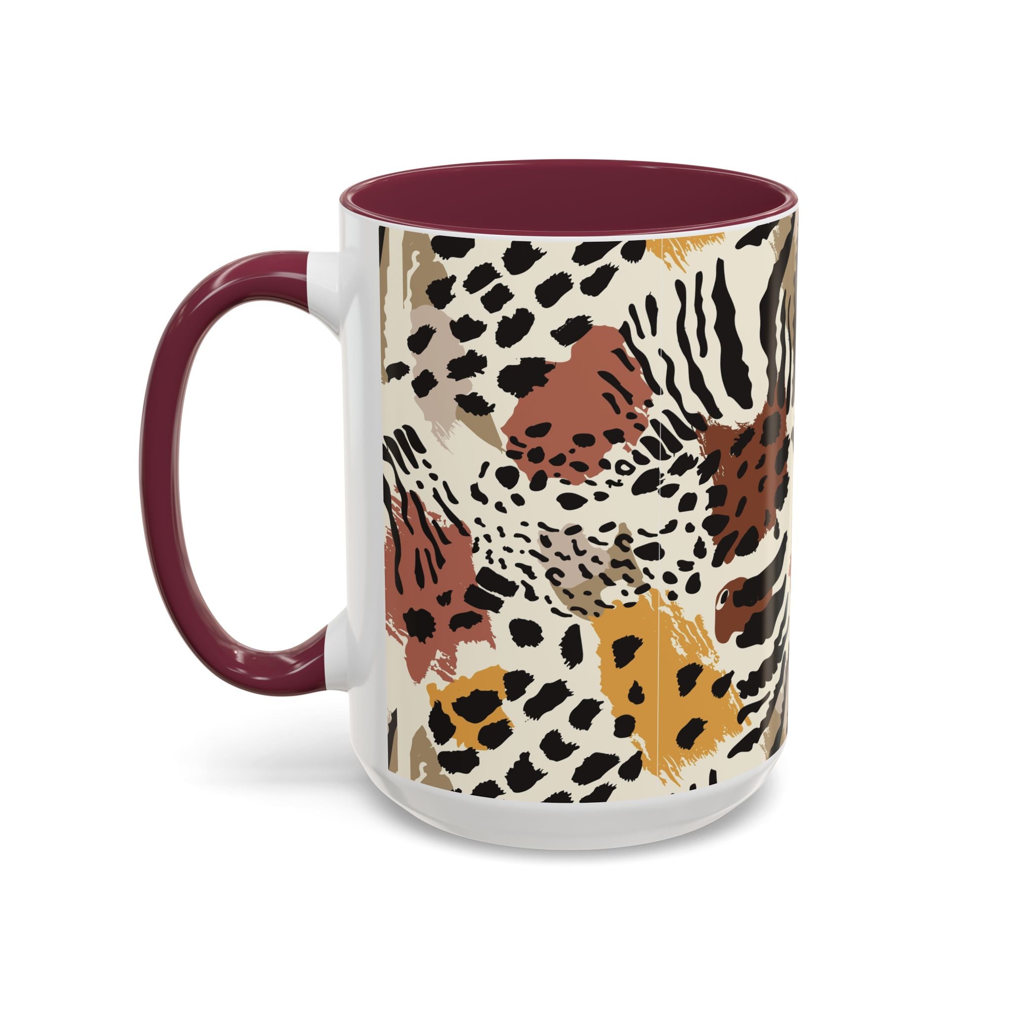 Abstract Animal Print Mug | Ceramic Coffee Cup