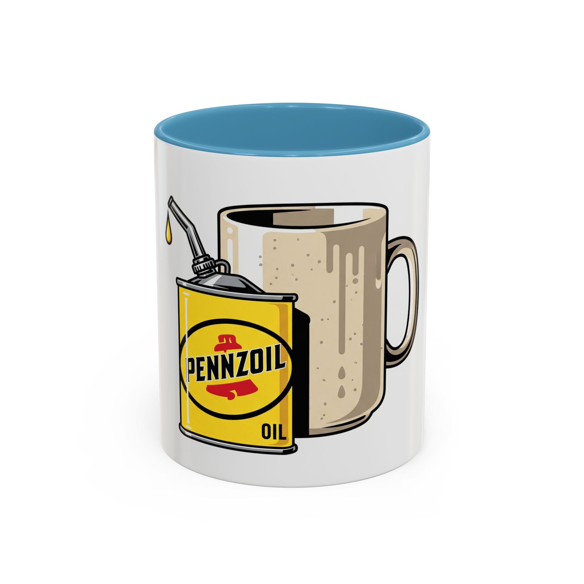 Pennzoil Coffee Mug | 11 oz & 15 oz Ceramic Accent Mug