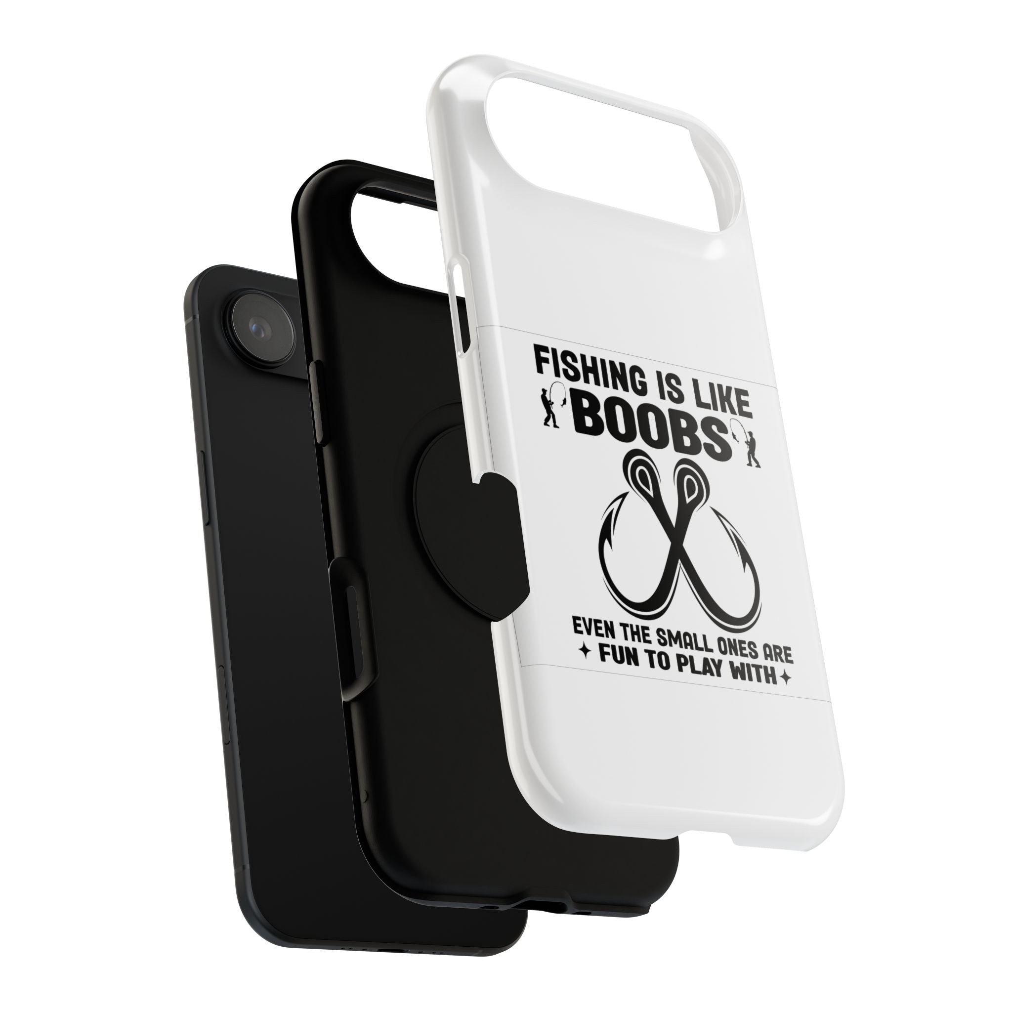 Fishing Is Like Boobs phone case | Impact-Resistant Case