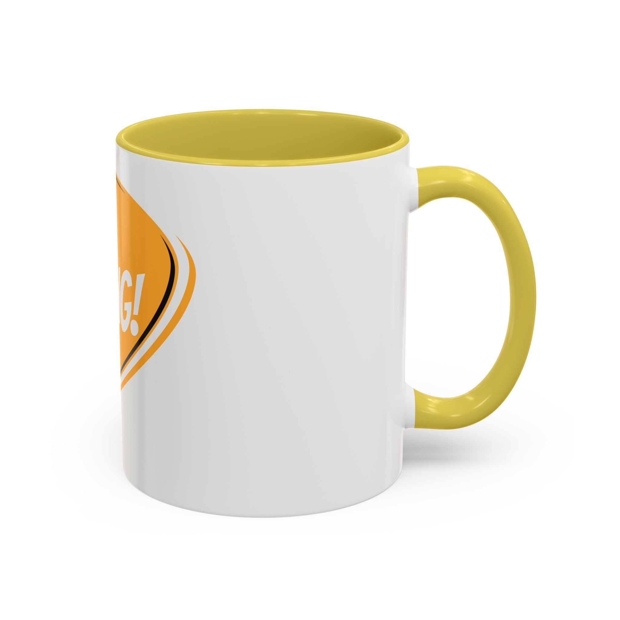 Gone Fishing Speech Bubble Mug | Fishing Quote Coffee Cup