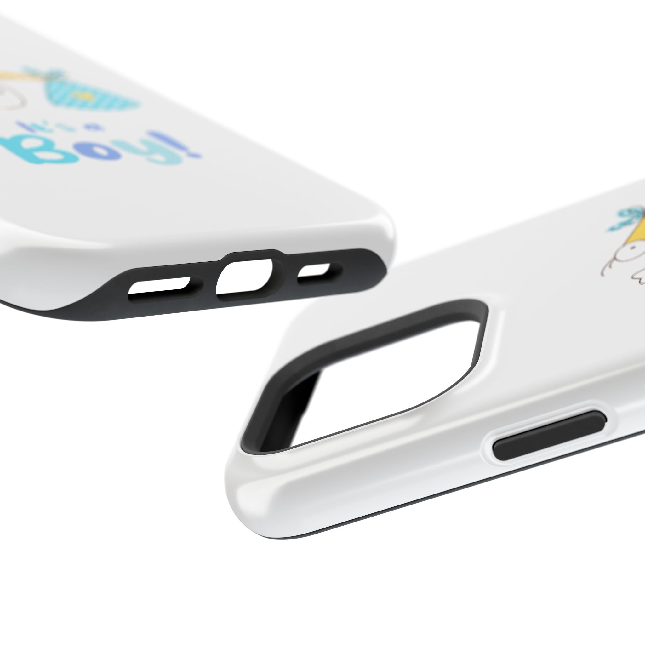 Stork 'It's a Boy' Phone Case | Impact-Resistant Case