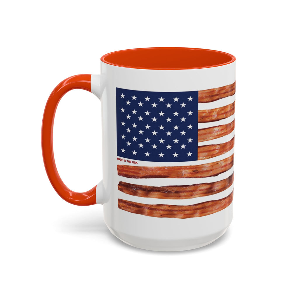 Bacon America Great Again Mug | 11 oz & 15 oz Ceramic Coffee Mug