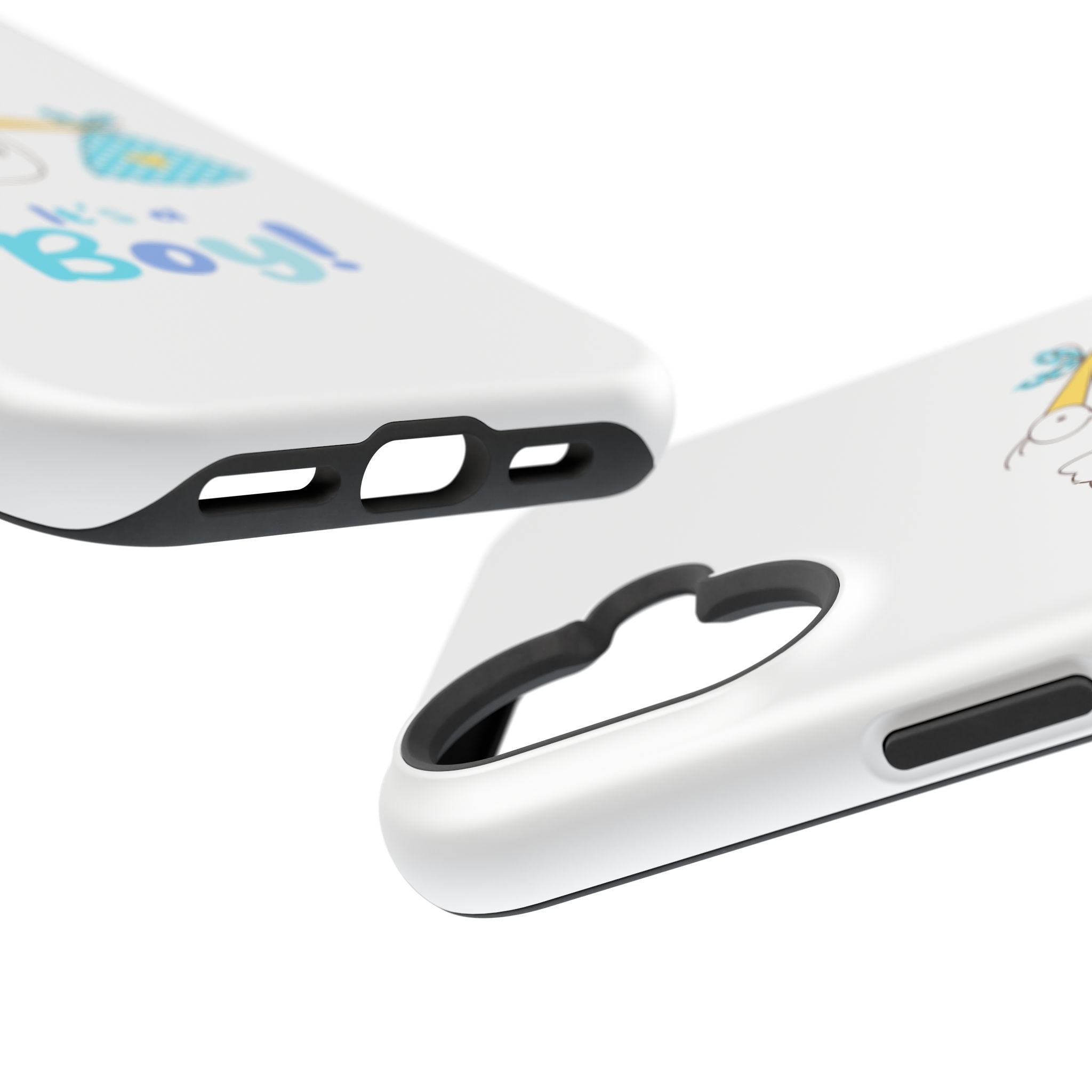 Stork 'It's a Boy' Phone Case | Impact-Resistant Case