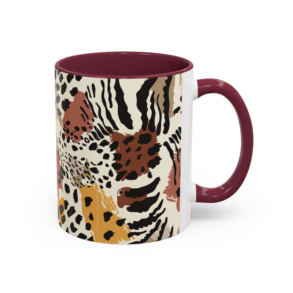 Abstract Animal Print Mug | Ceramic Coffee Cup