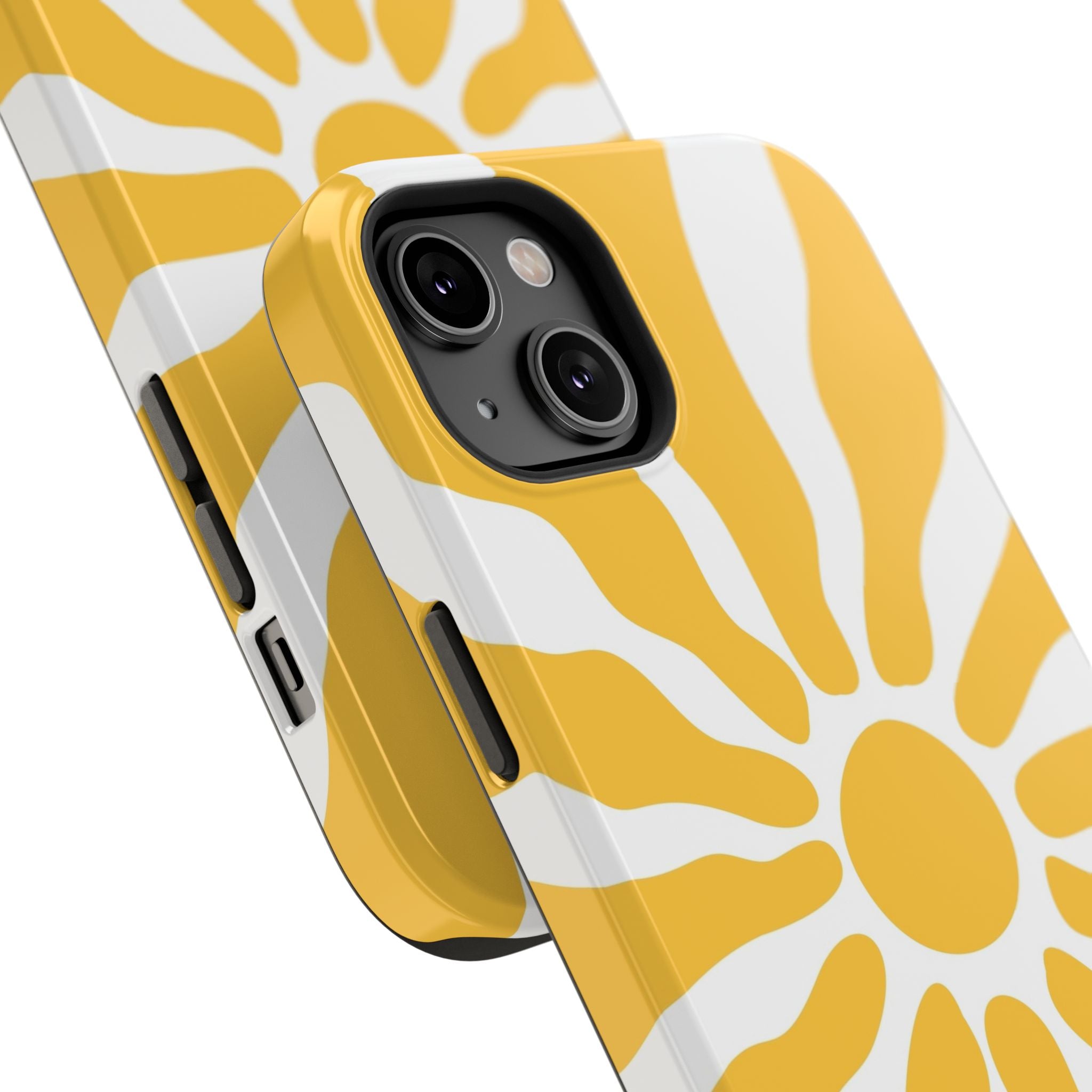 Retro Sunburst iPhone Case | Impact-Resistant Phone Case