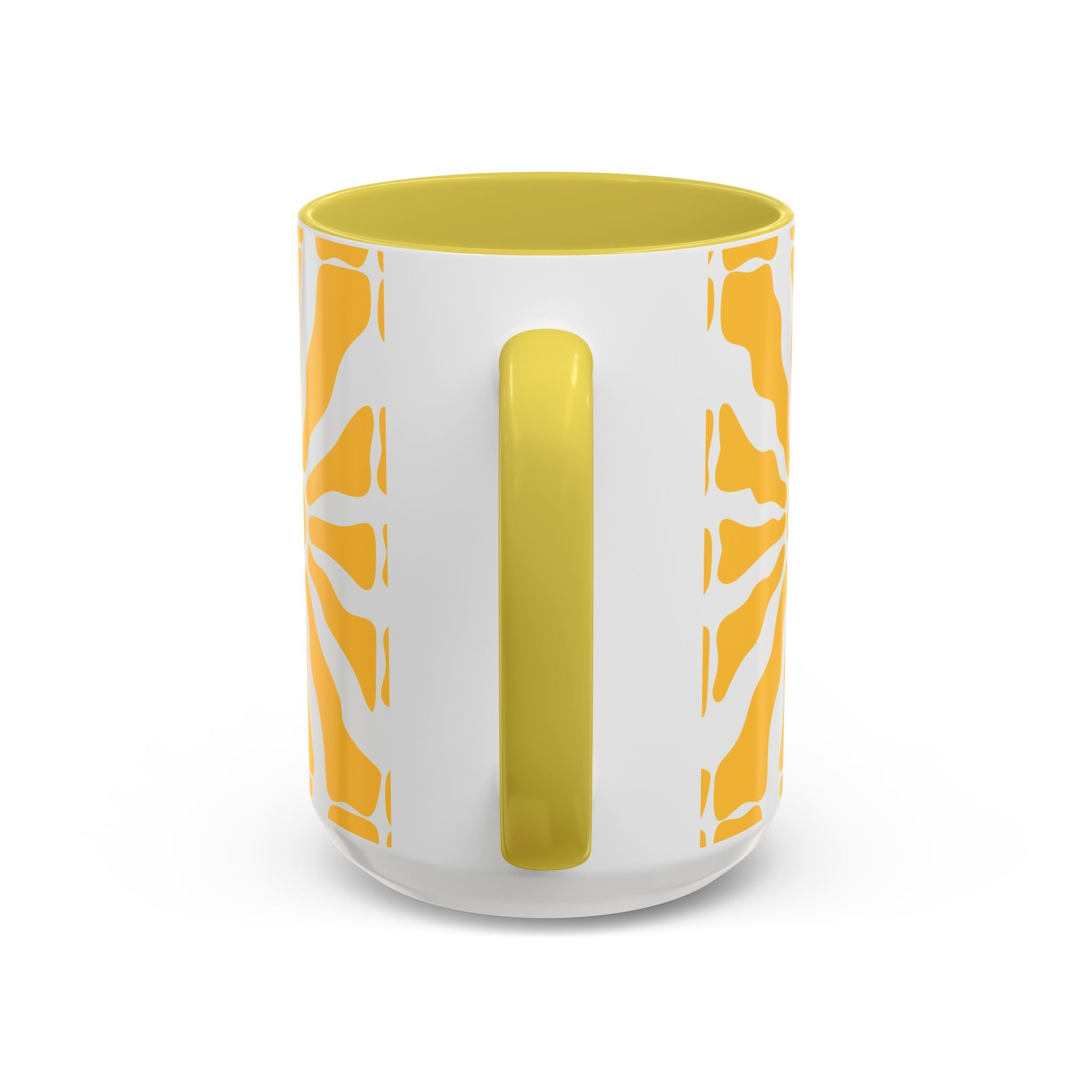 Yellow Sunburst Mug | Ceramic Coffee Cup