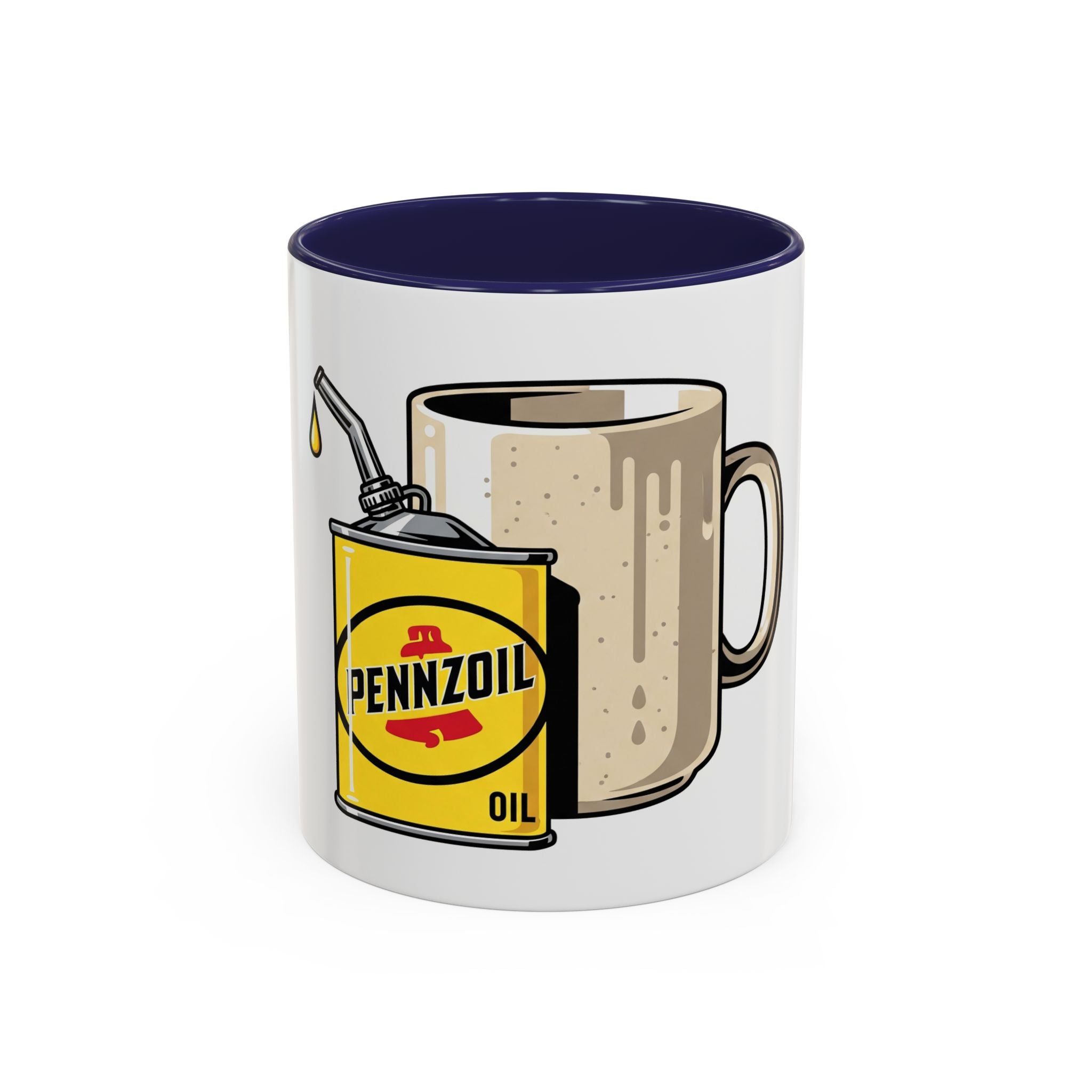 Pennzoil Coffee Mug | 11 oz & 15 oz Ceramic Accent Mug