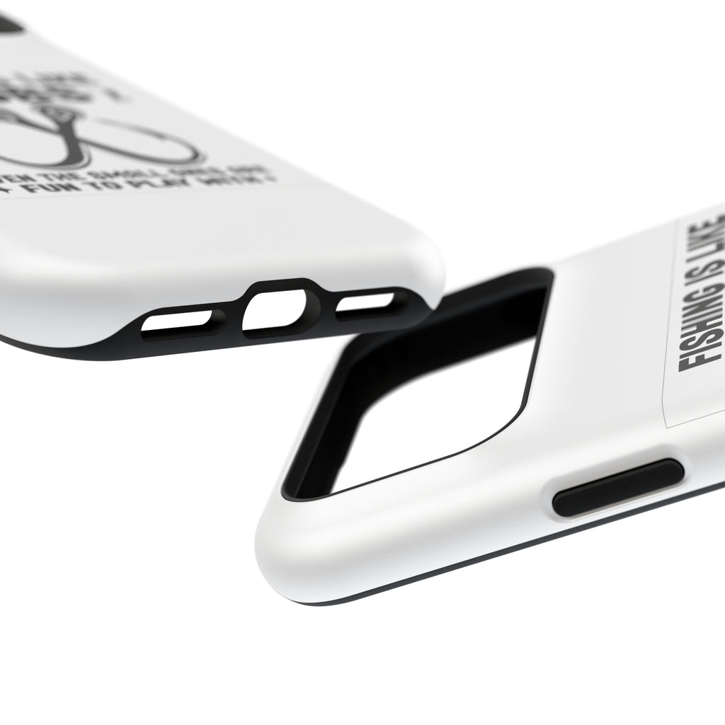 Fishing Is Like Boobs phone case | Impact-Resistant Case