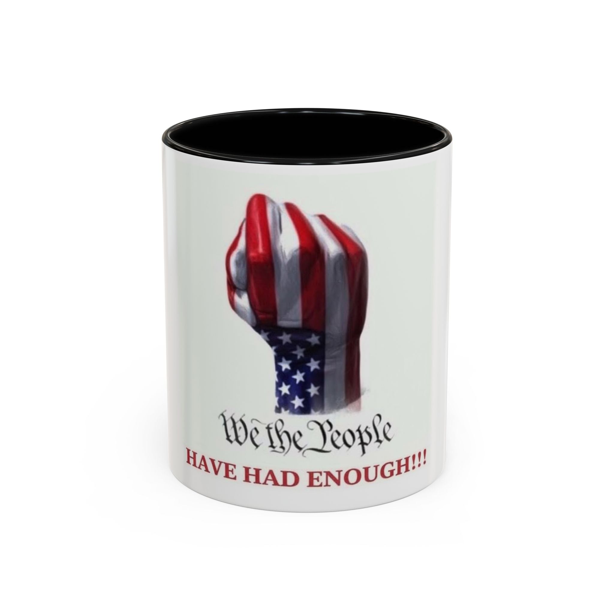 We the People Fist American Flag Accent Mug | 11oz 15oz