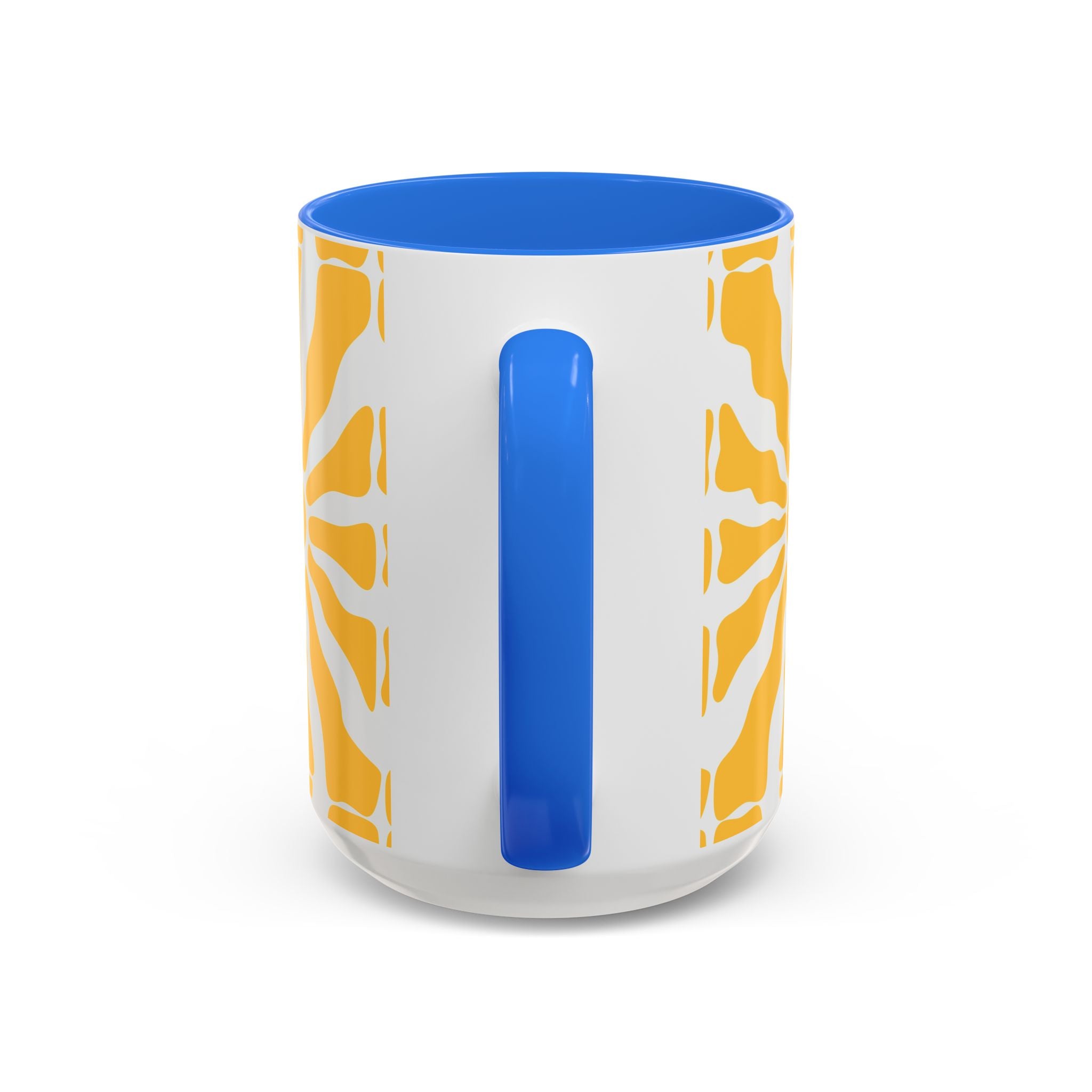 Yellow Sunburst Mug | Ceramic Coffee Cup