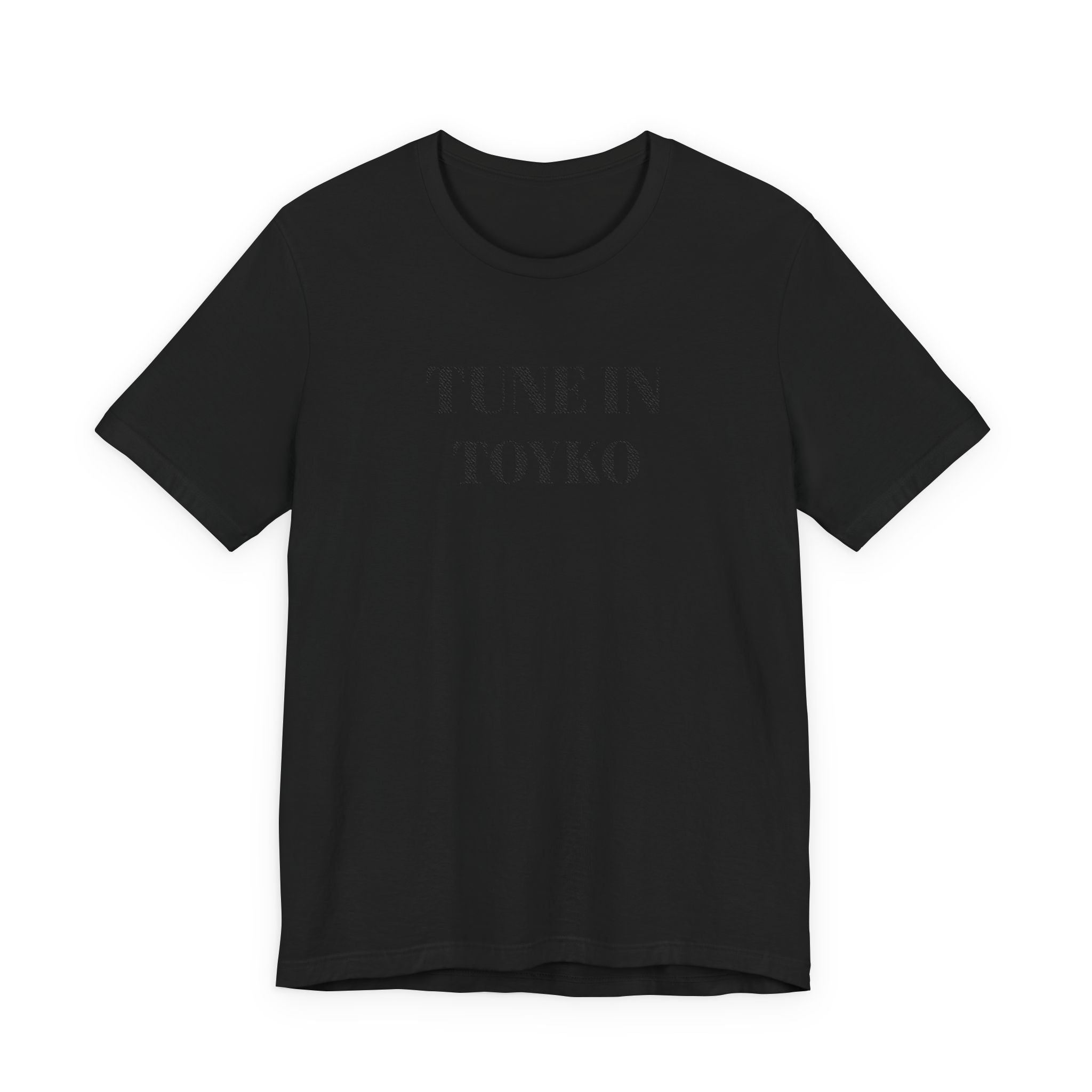Tune In Toyko Tee | Text Graphic Shirt, Minimalist Stencil Typography
