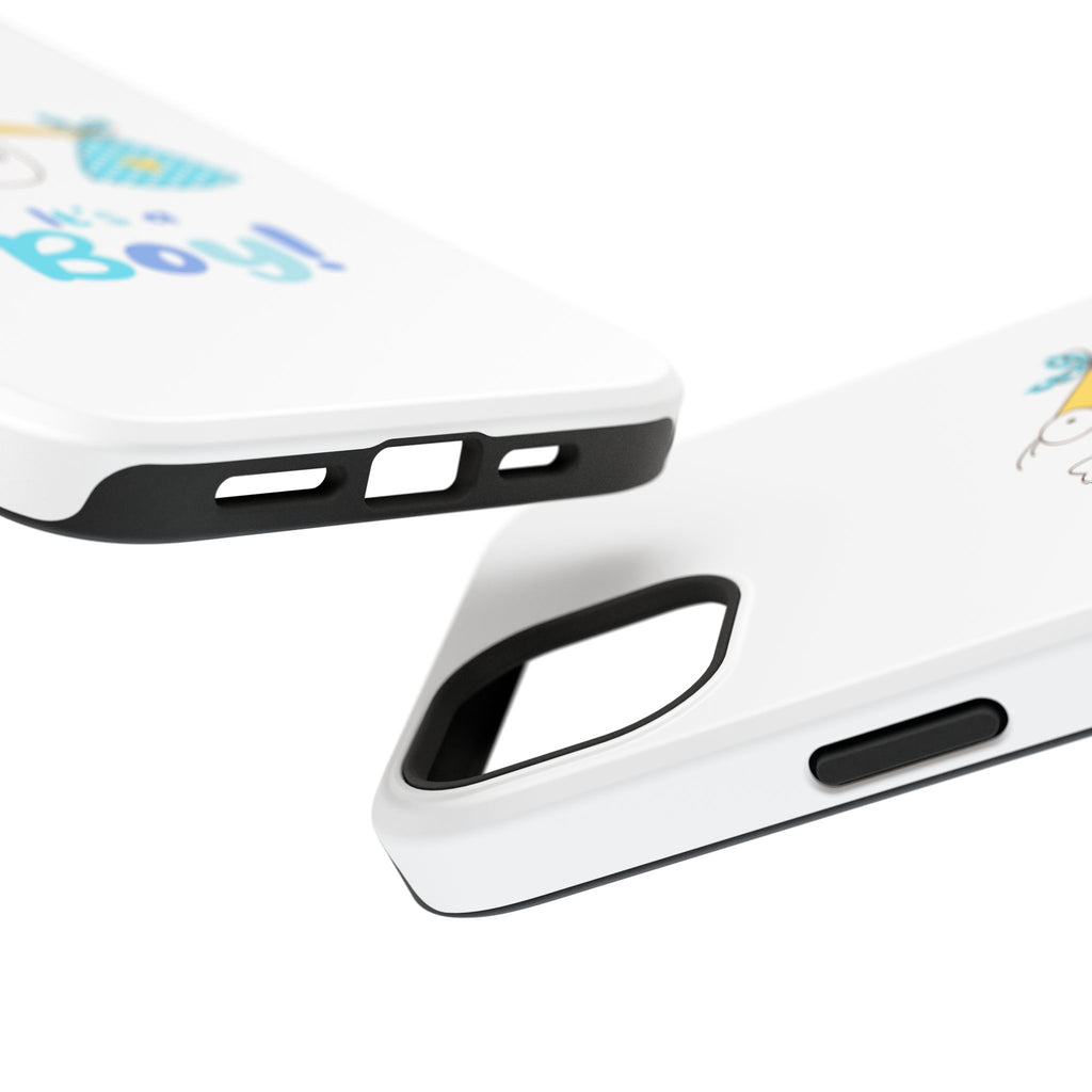 Stork 'It's a Boy' Phone Case | Impact-Resistant Case