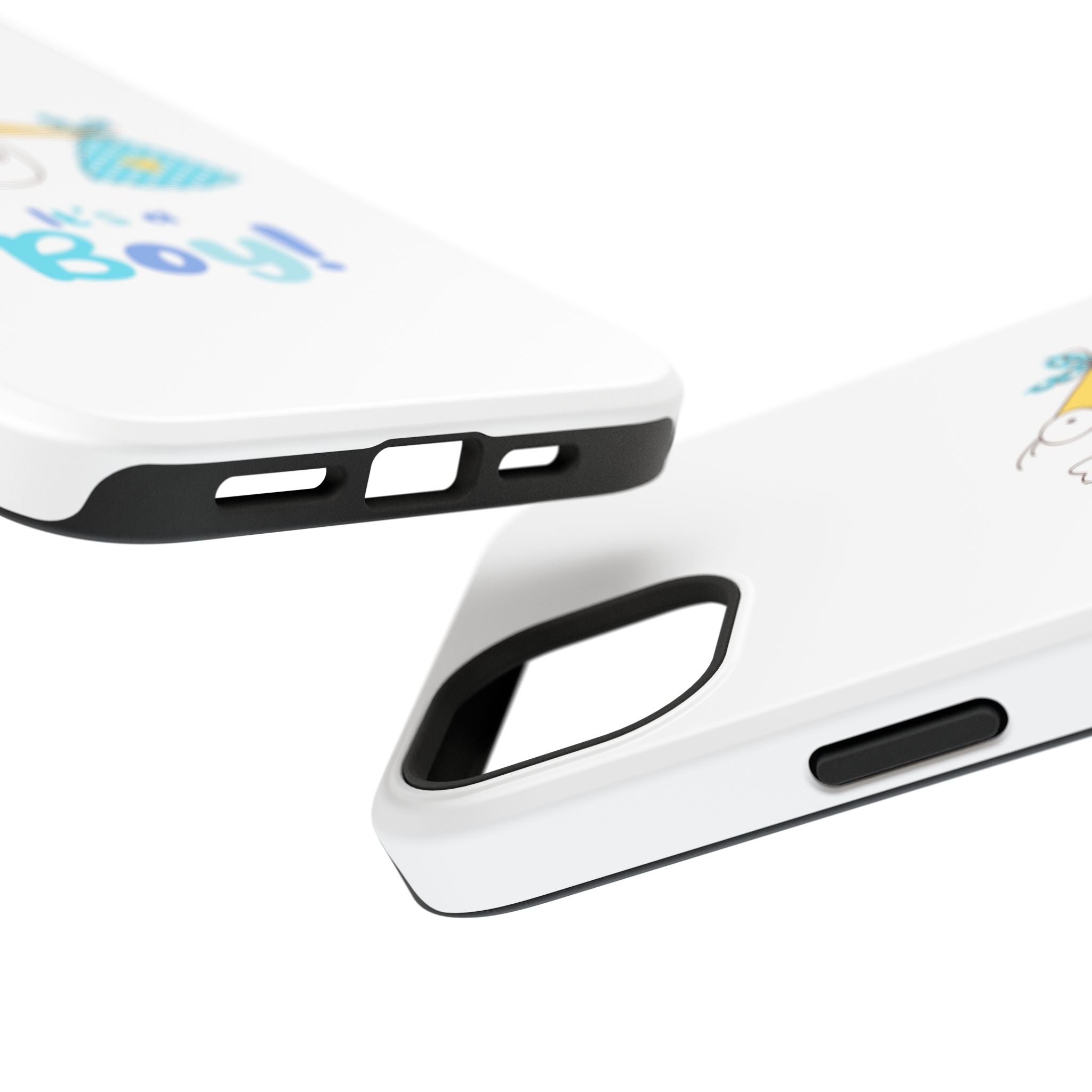 Stork 'It's a Boy' Phone Case | Impact-Resistant Case