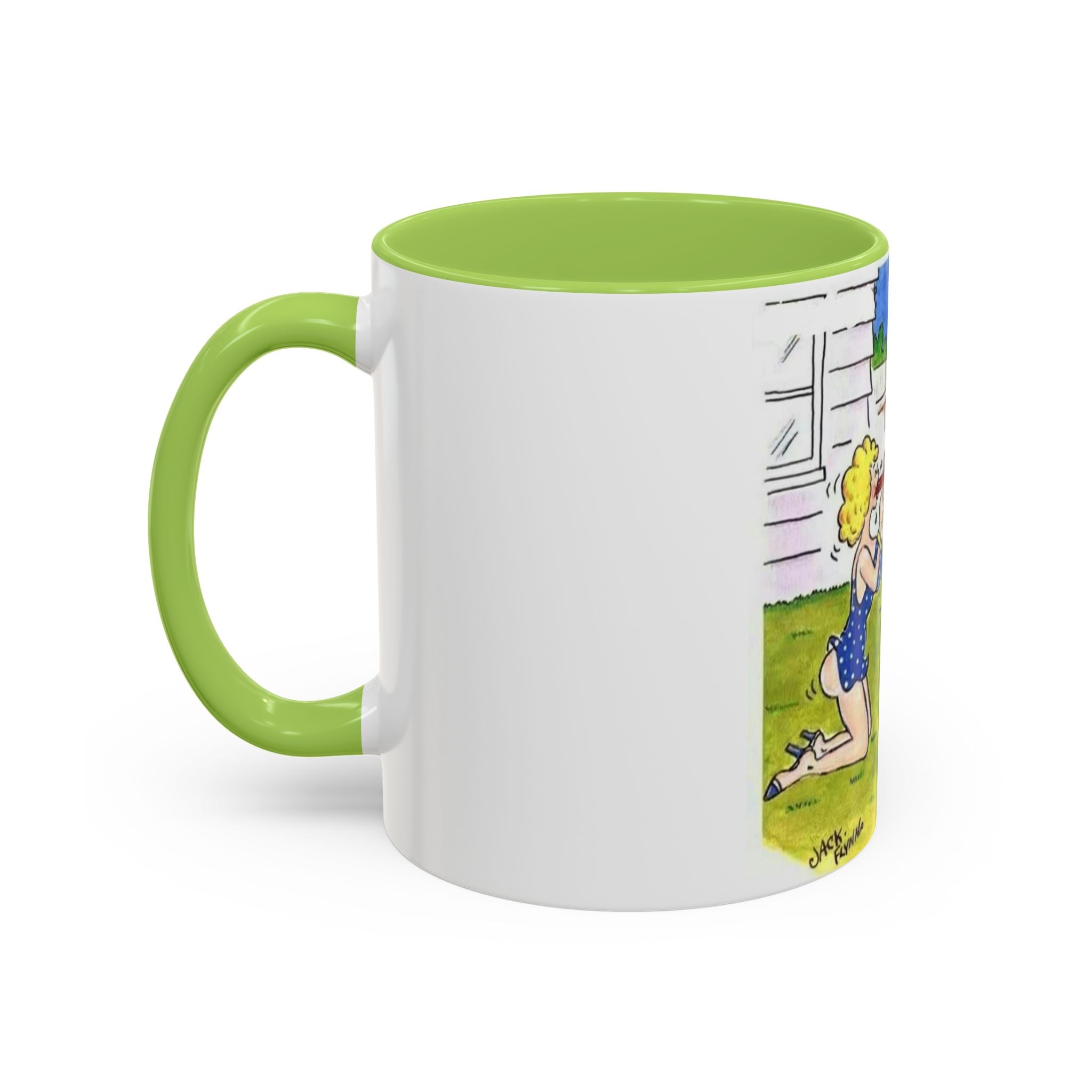 Backyard BBQ Cartoon mug | Accent Coffee Mug 11oz 15oz