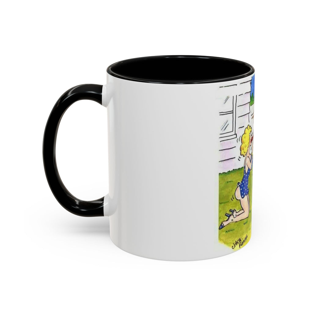 Backyard BBQ Cartoon mug | Accent Coffee Mug 11oz 15oz