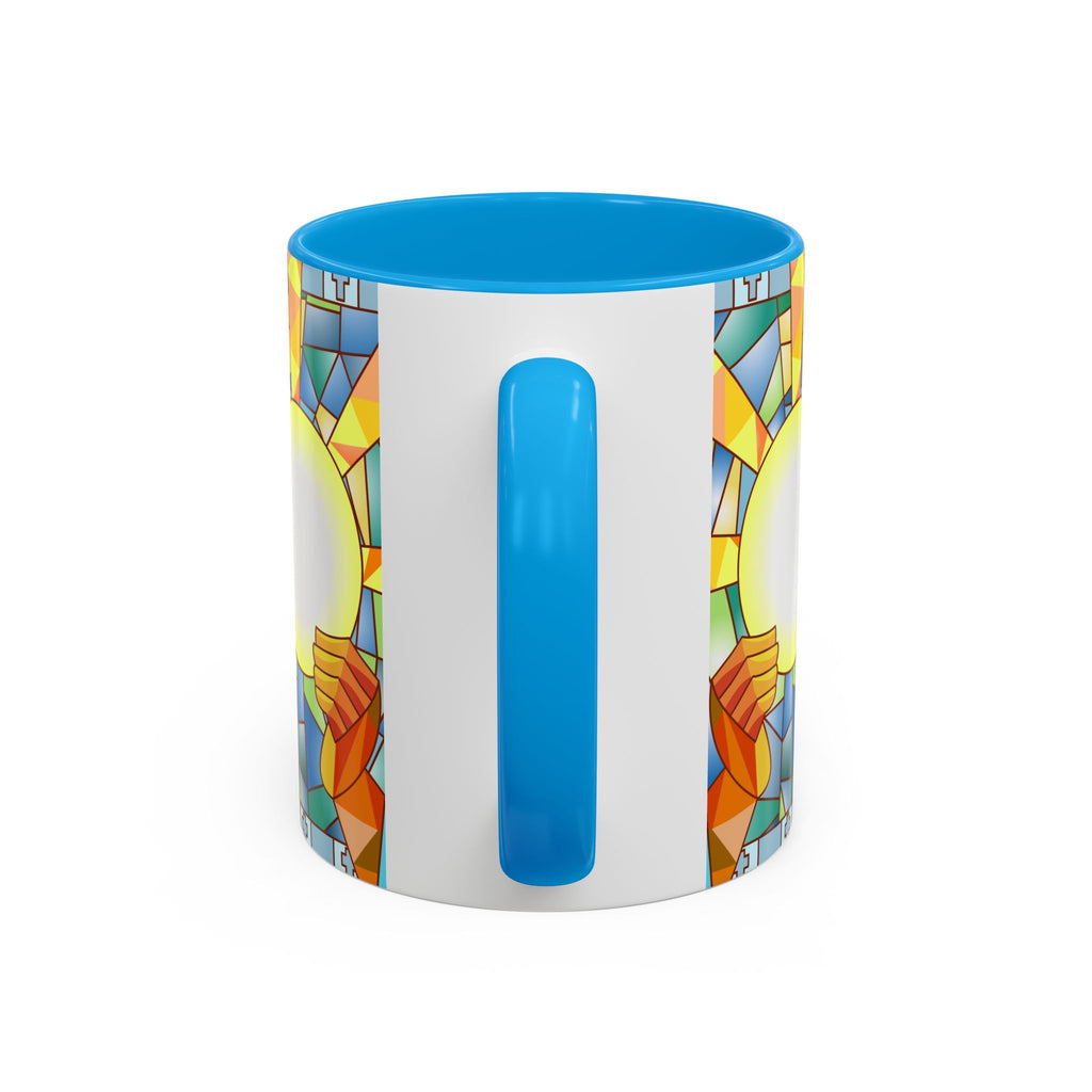 Stained Glass Eucharist Chalice Mug | Church Communion Ceramic Mug