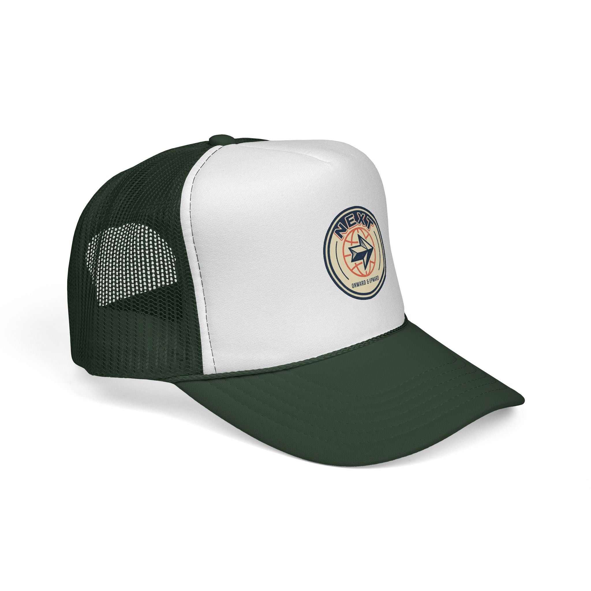 Neyt Compass Logo Trucker Cap | Mesh Back Hat