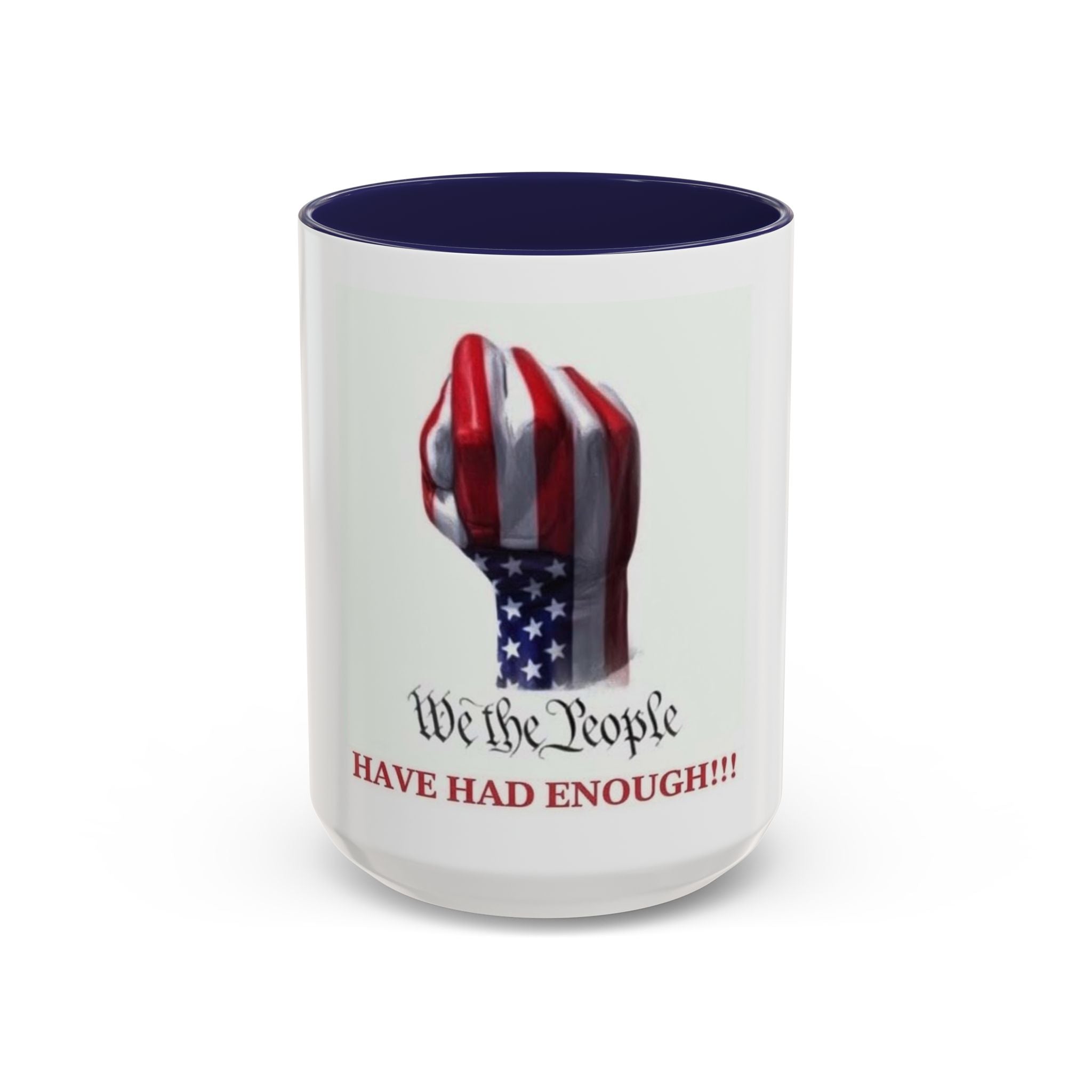 We the People Fist American Flag Accent Mug | 11oz 15oz