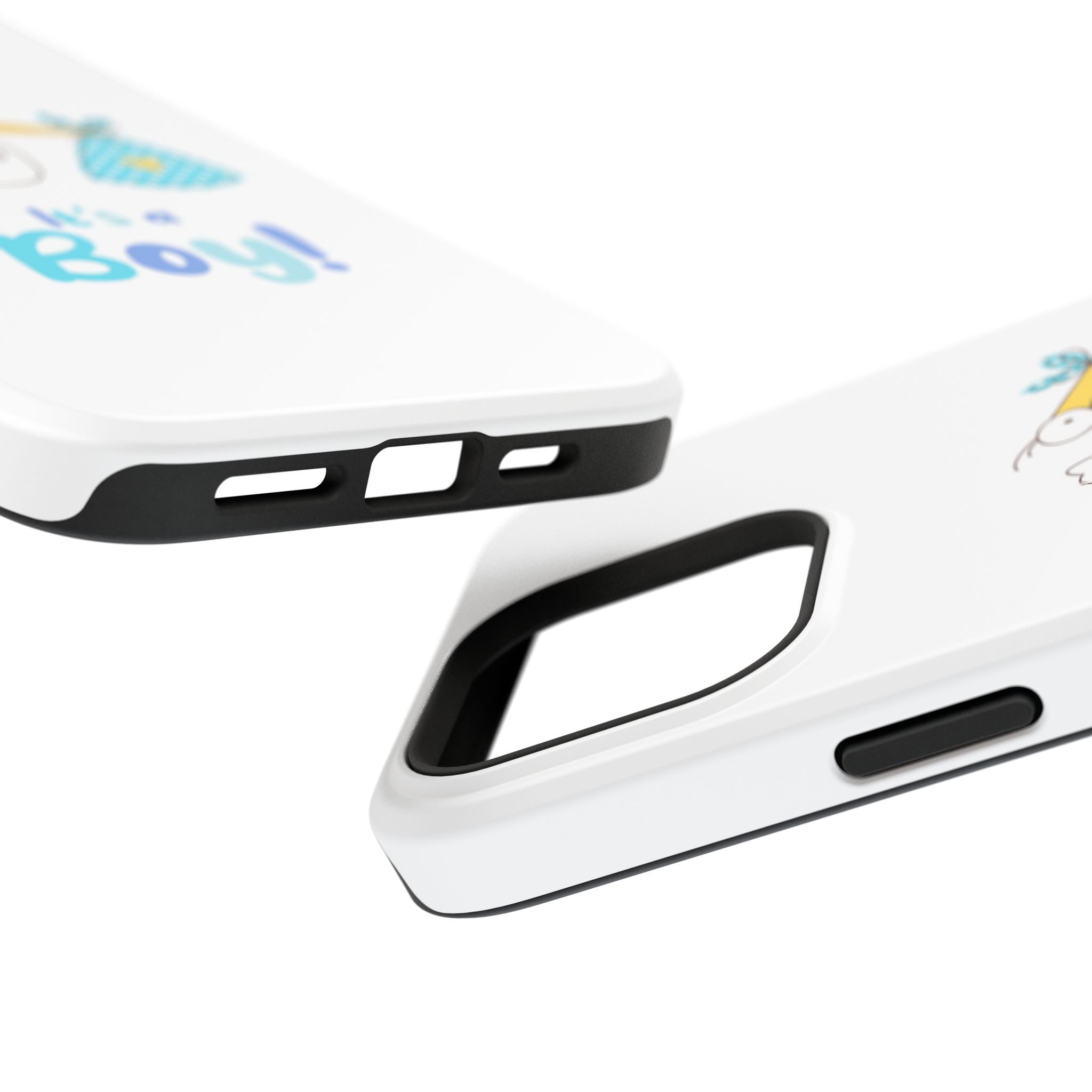Stork 'It's a Boy' Phone Case | Impact-Resistant Case