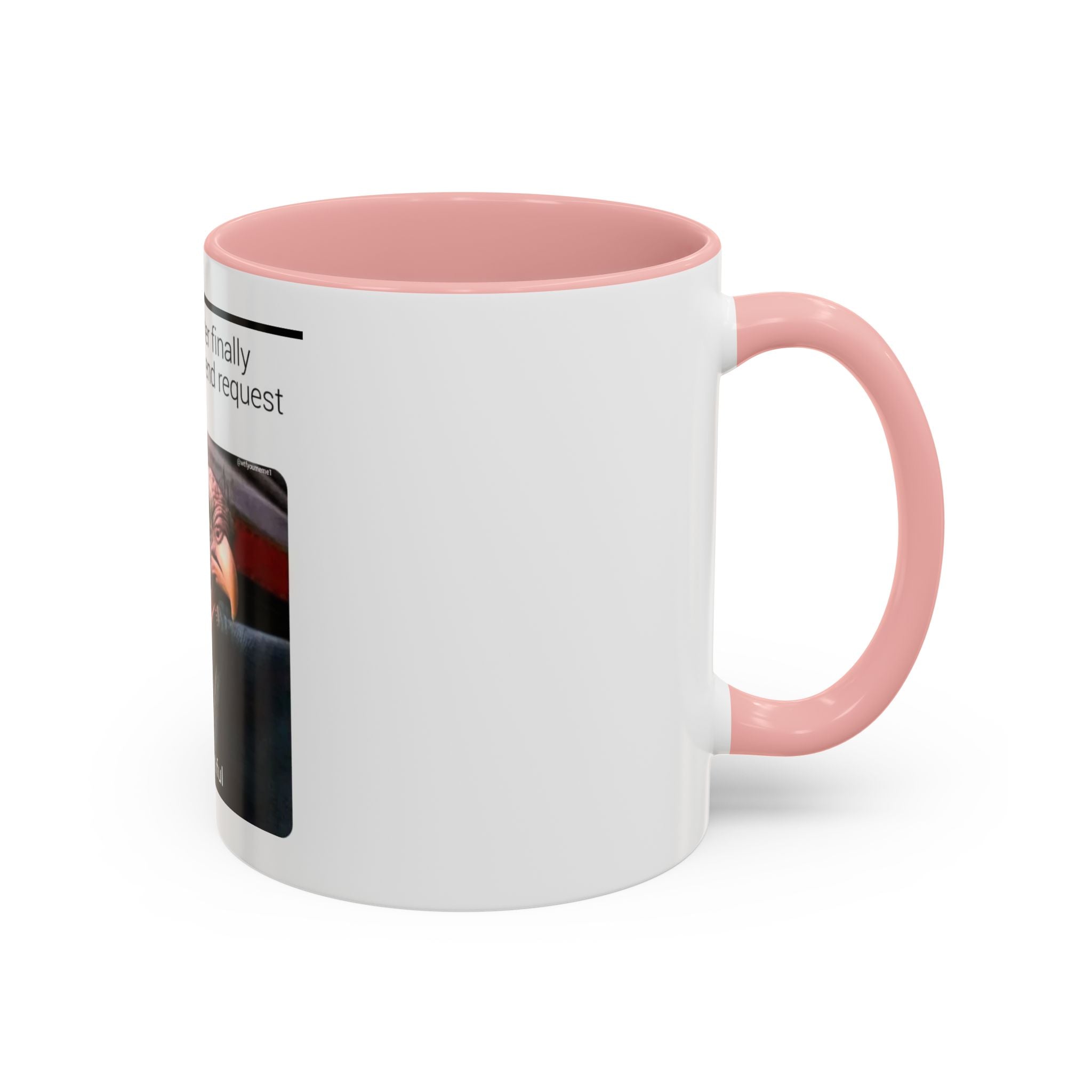 Hey Beautiful Turkey Meme Mug | Accent Coffee Mug 11oz 15oz