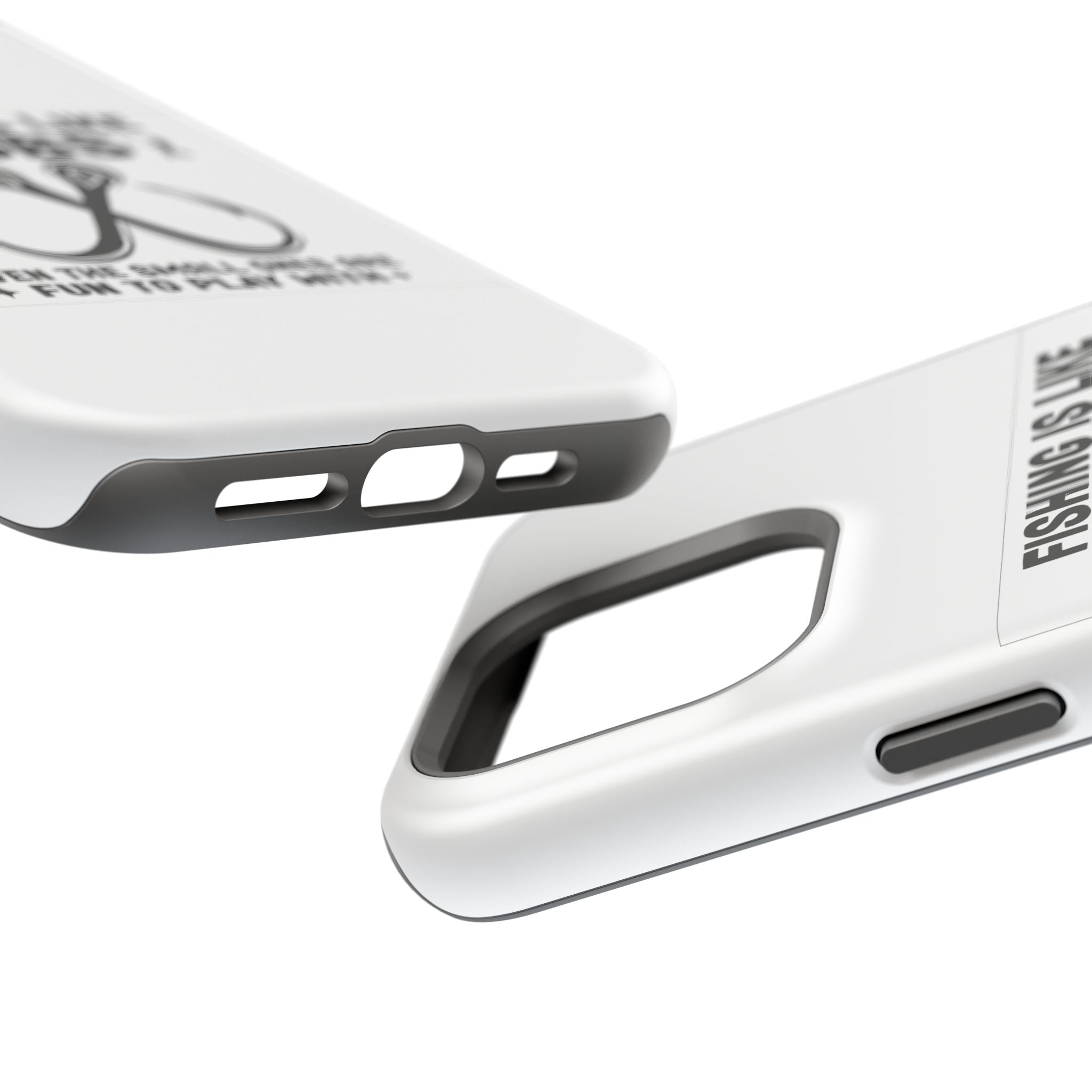 Fishing Is Like Boobs phone case | Impact-Resistant Case