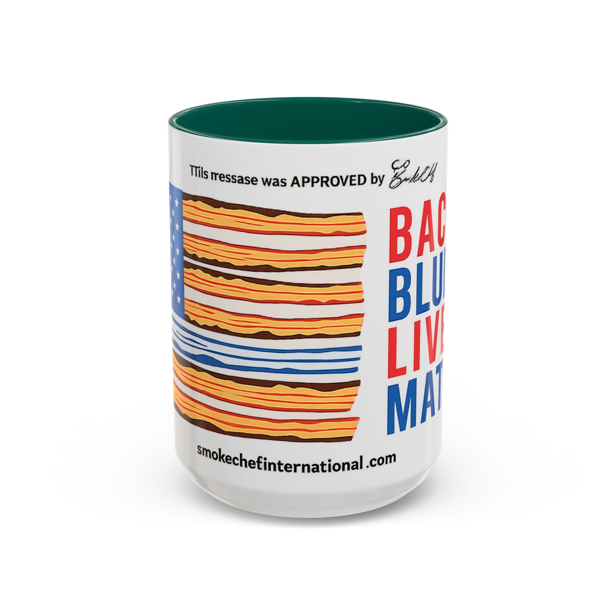 Bacon Blue Lives Matter Mug | 11oz or 15oz Colorful Ceramic Mug