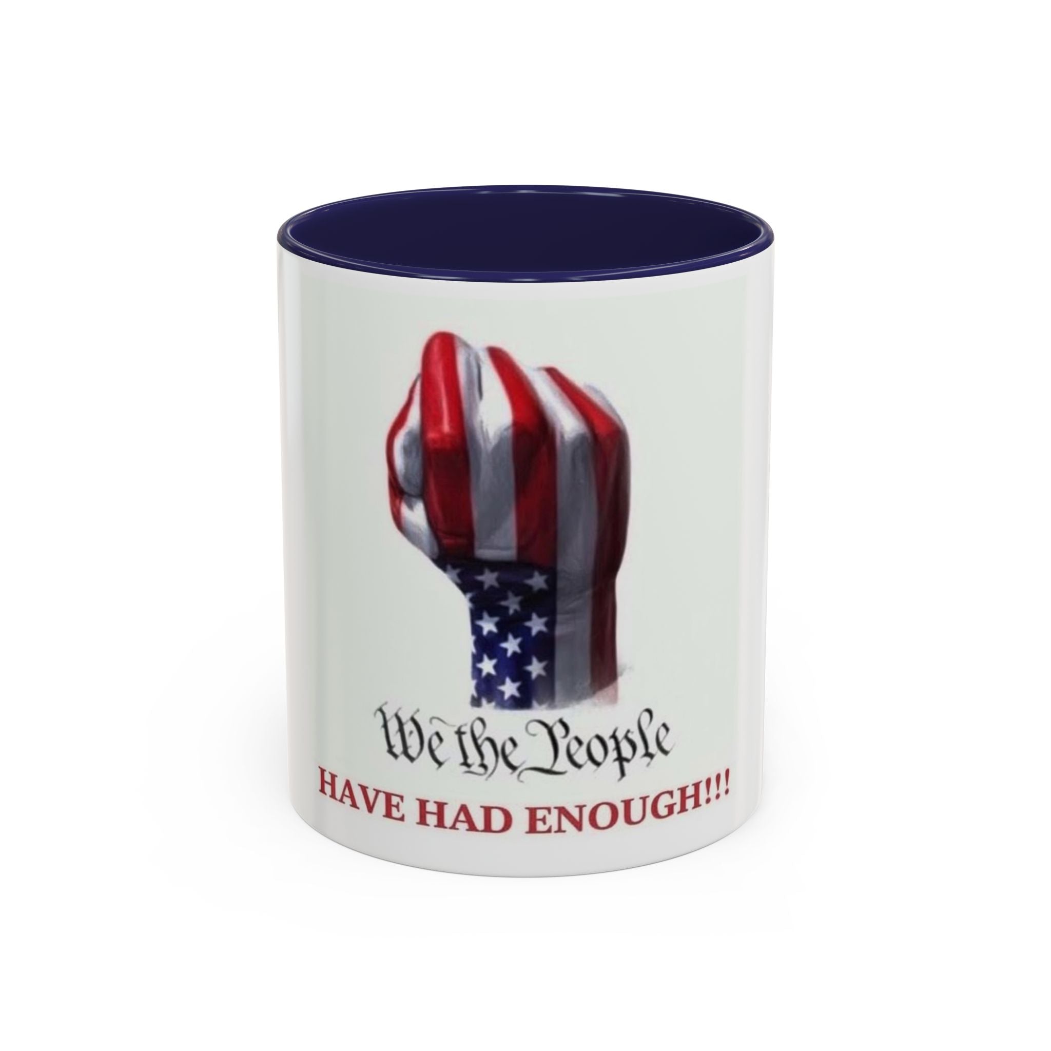 We the People Fist American Flag Accent Mug | 11oz 15oz