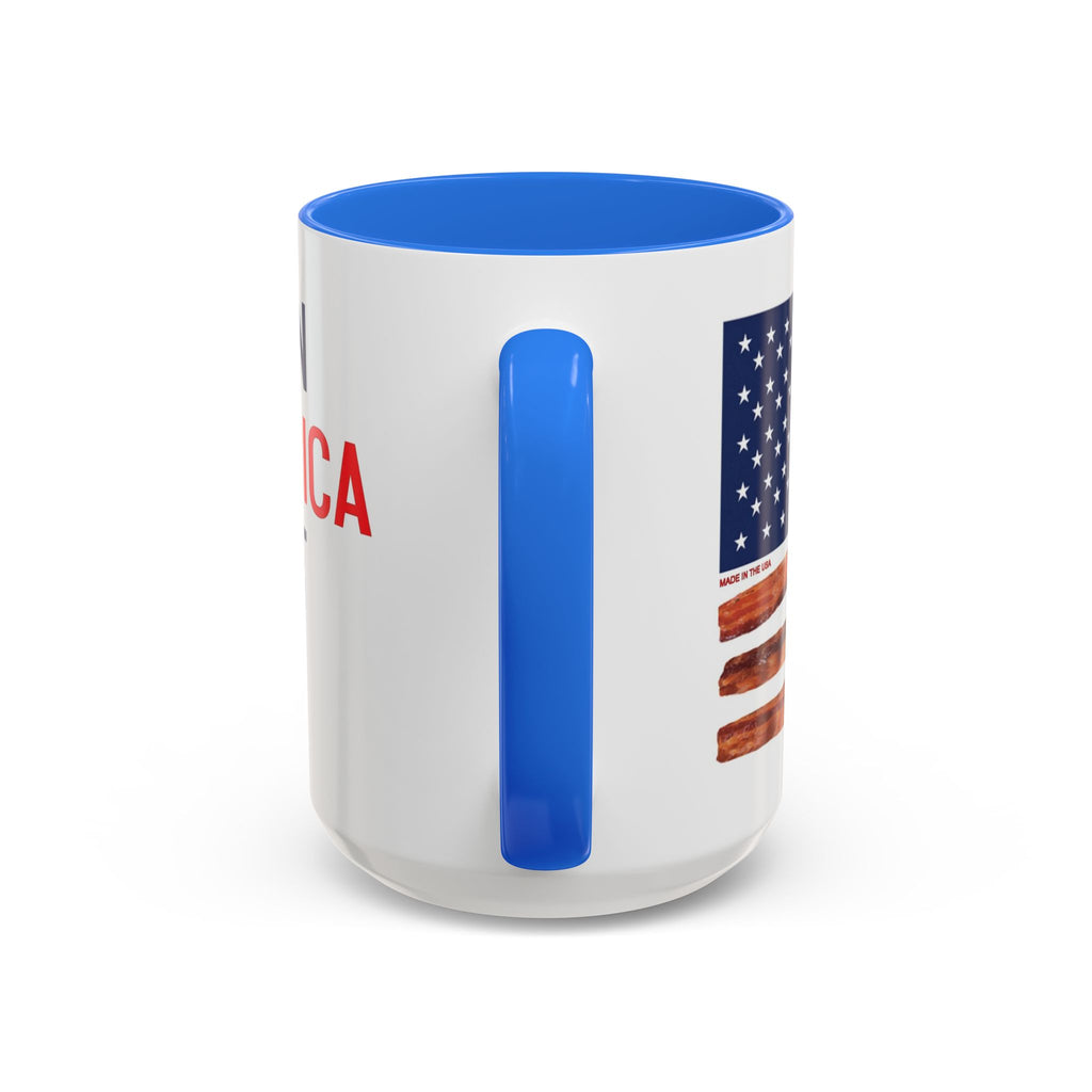 Bacon America Great Again Mug | 11 oz & 15 oz Ceramic Coffee Mug
