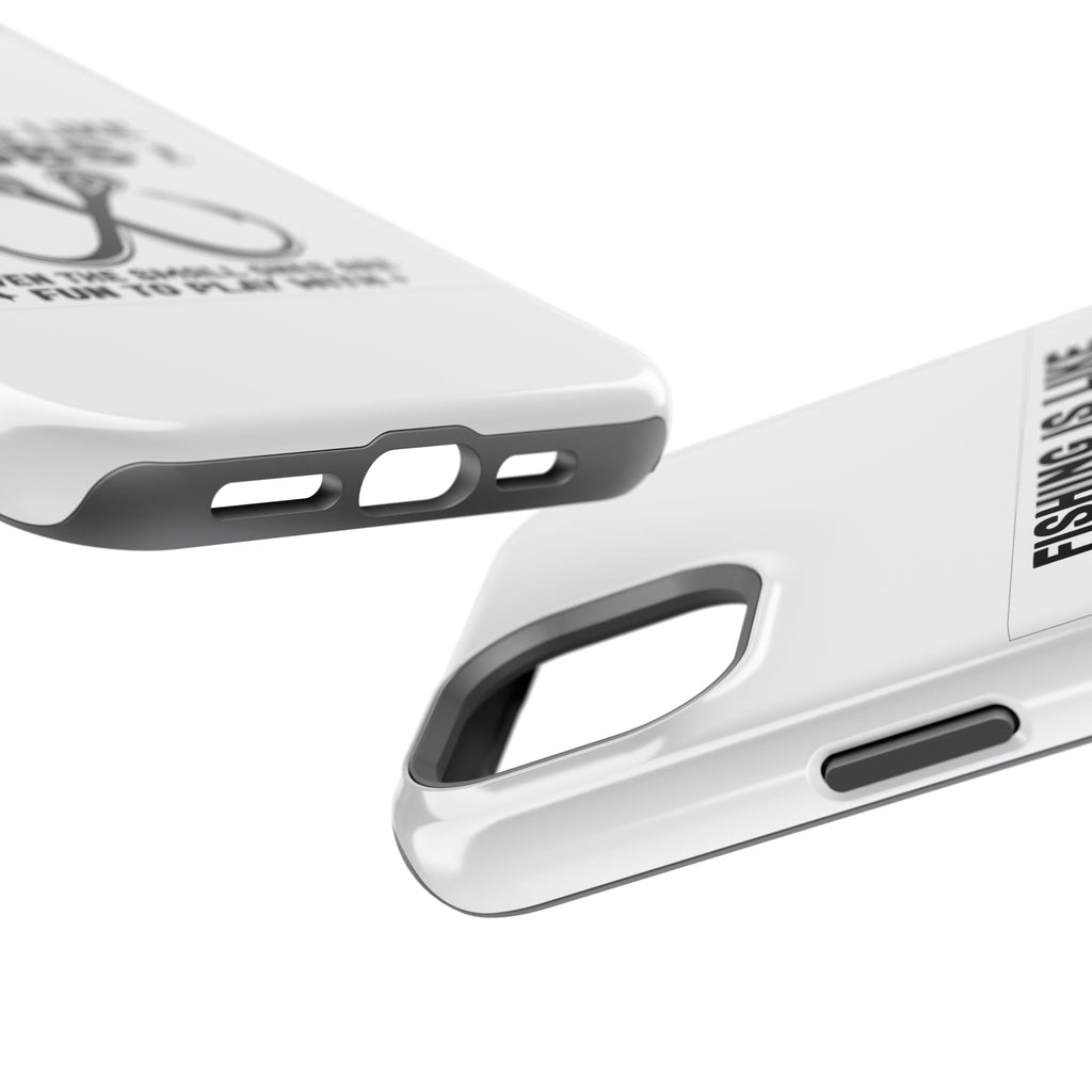 Fishing Is Like Boobs phone case | Impact-Resistant Case