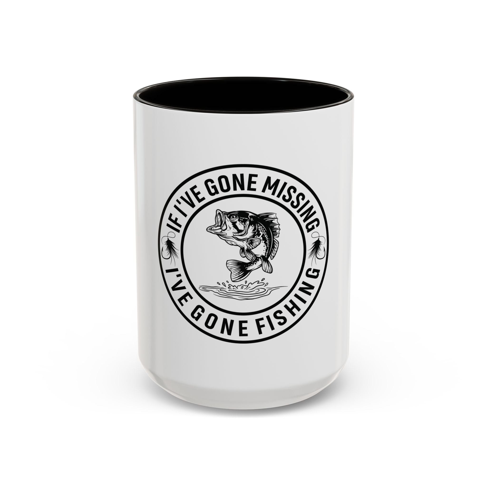 If I've Gone Missing I've Gone Fishing Mug | Fishing Bass Coffee Cup