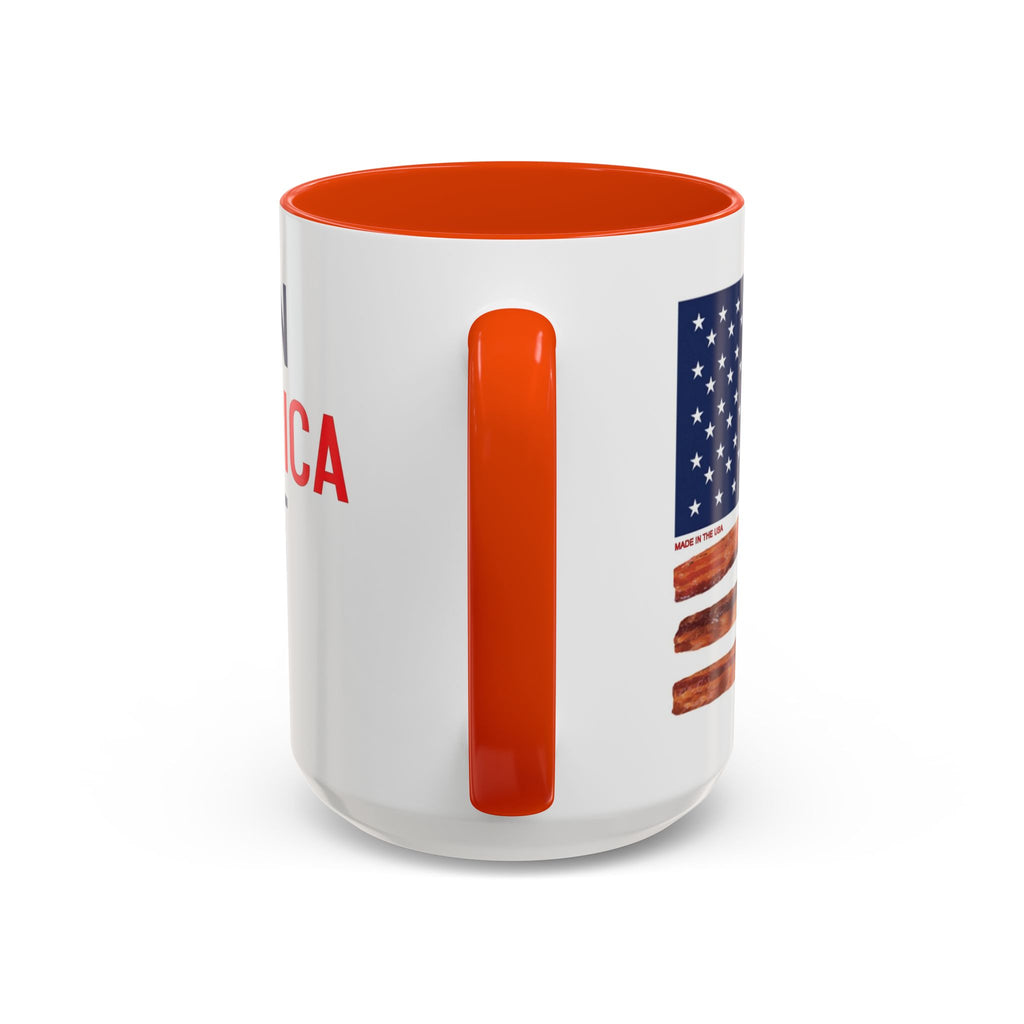 Bacon America Great Again Mug | 11 oz & 15 oz Ceramic Coffee Mug