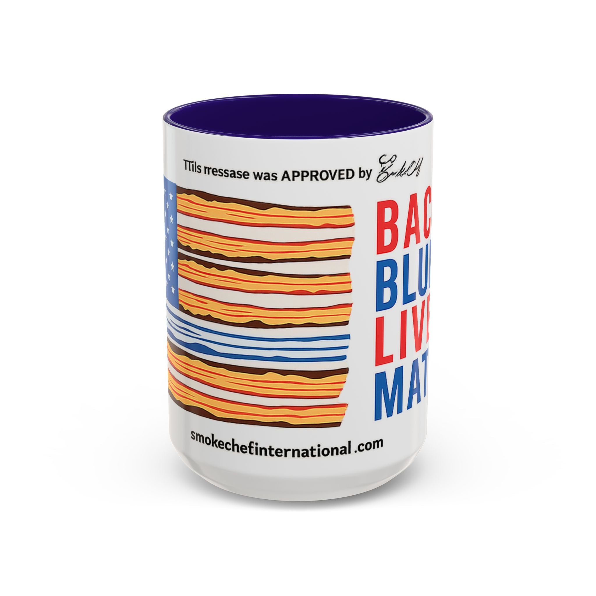 Bacon Blue Lives Matter Mug | 11oz or 15oz Colorful Ceramic Mug