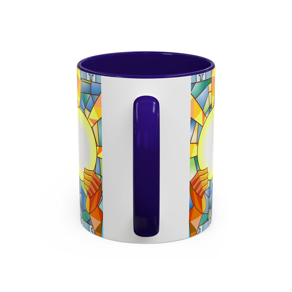 Stained Glass Eucharist Chalice Mug | Church Communion Ceramic Mug
