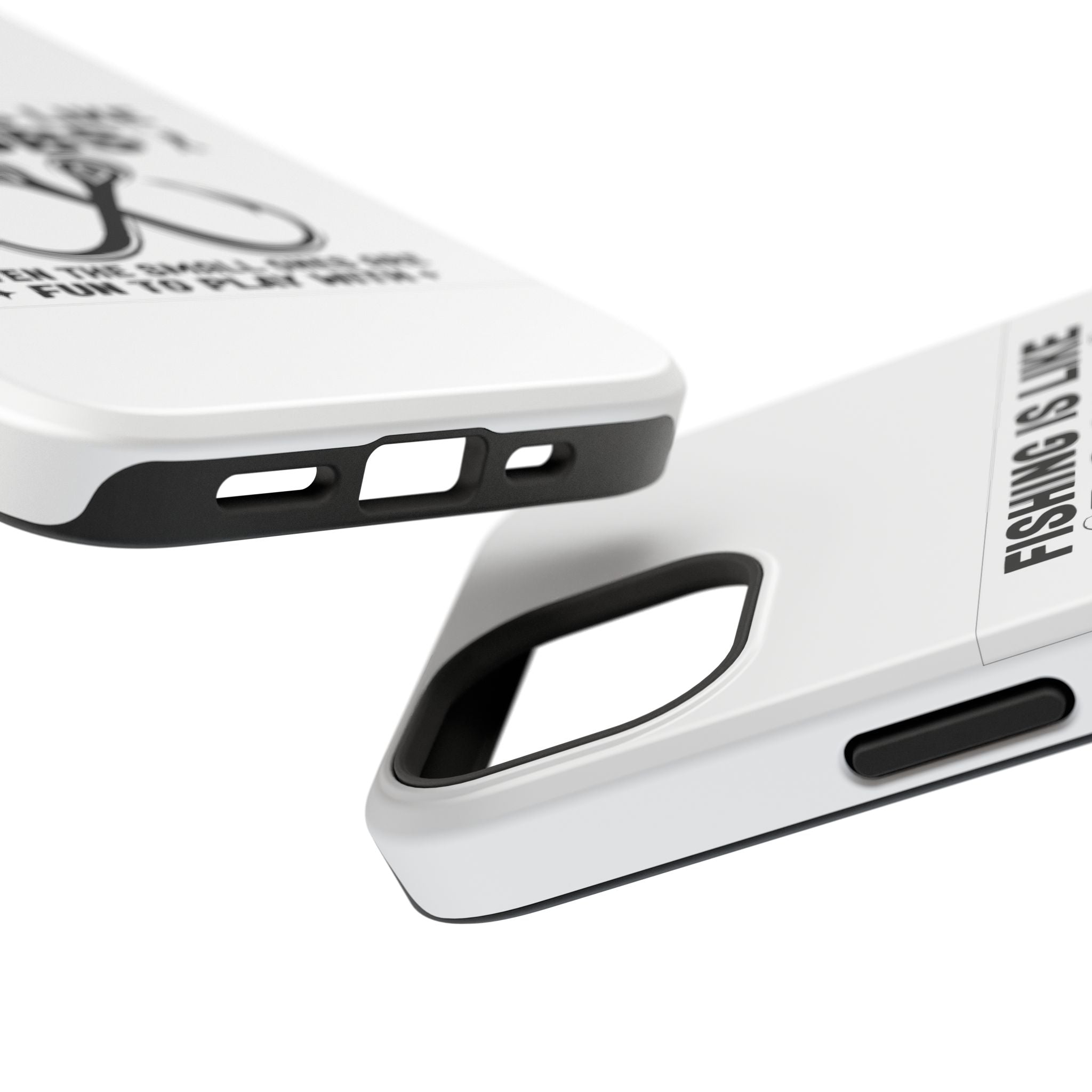 Fishing Is Like Boobs phone case | Impact-Resistant Case