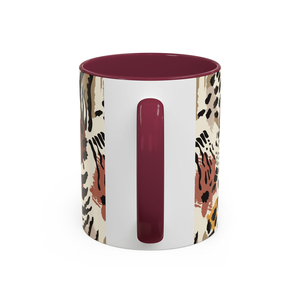 Abstract Animal Print Mug | Ceramic Coffee Cup