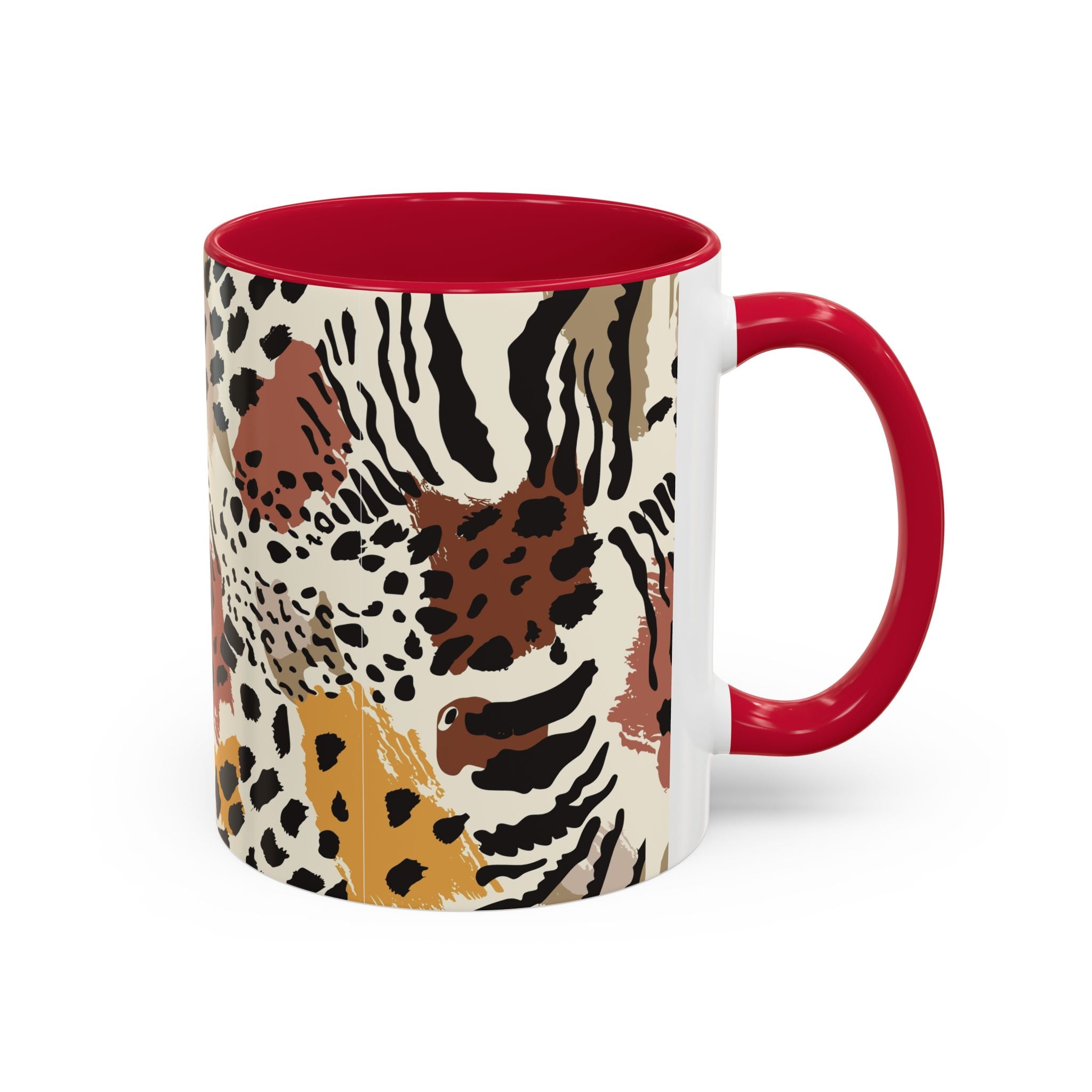 Abstract Animal Print Mug | Ceramic Coffee Cup