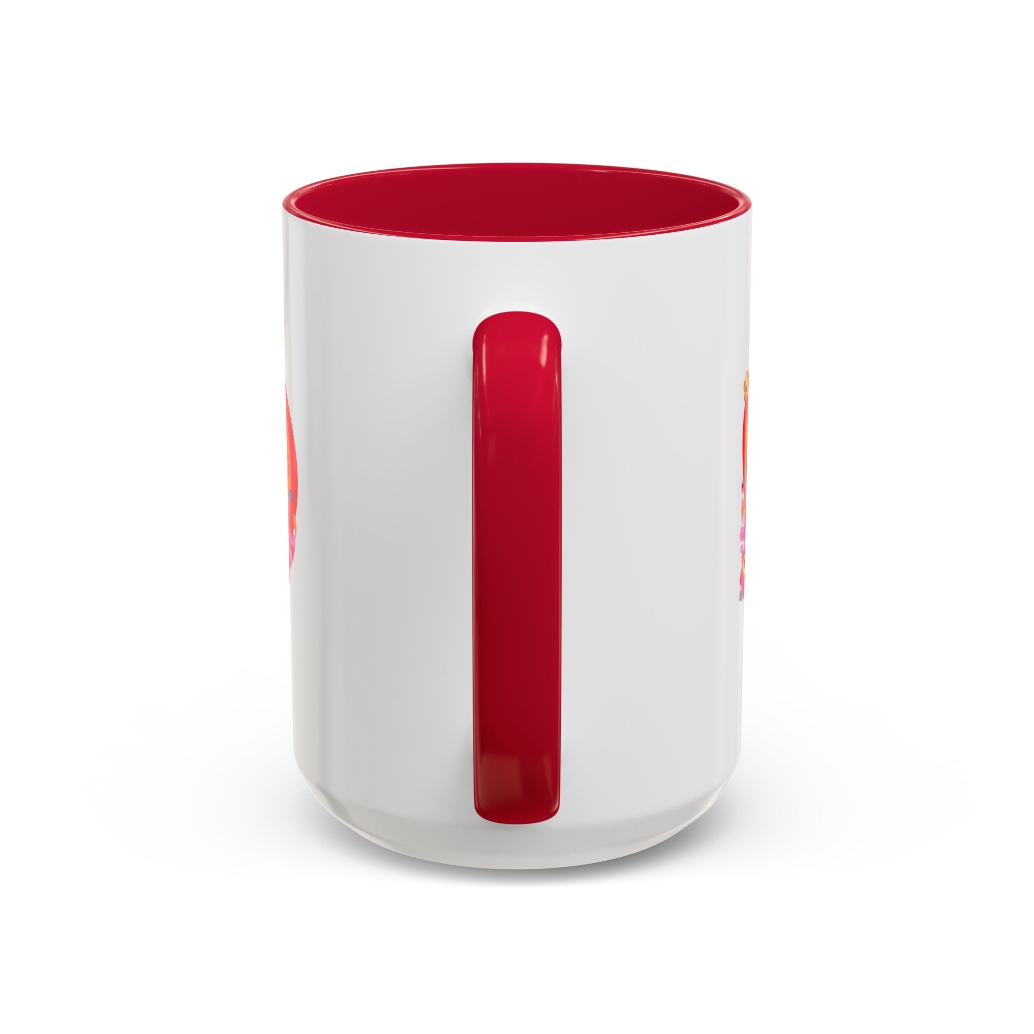 Retro Peace Flower Power Mug | Colorful 70s Hippie Design
