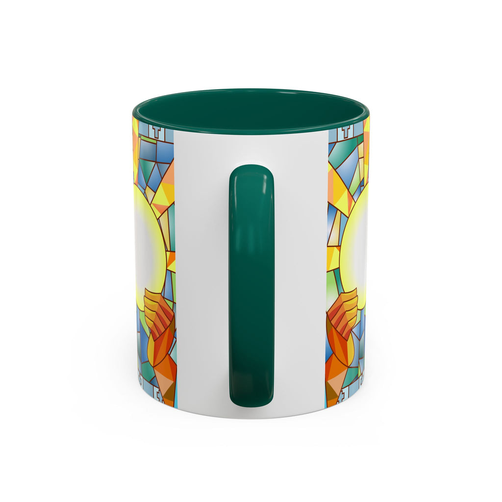 Stained Glass Eucharist Chalice Mug | Church Communion Ceramic Mug
