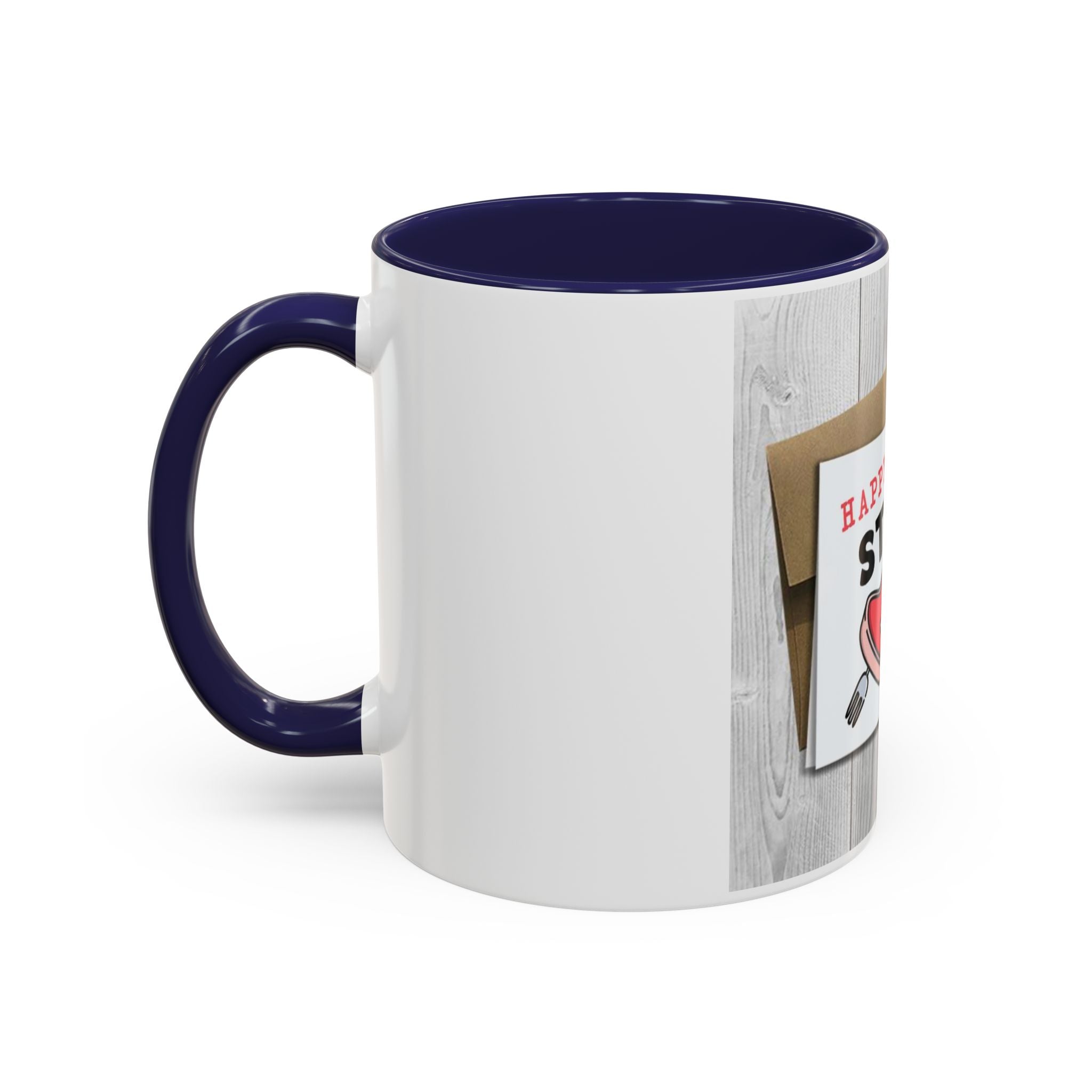 Happy Steak & BJ Day Mug | Novelty Coffee Mug, Humorous Holiday Design
