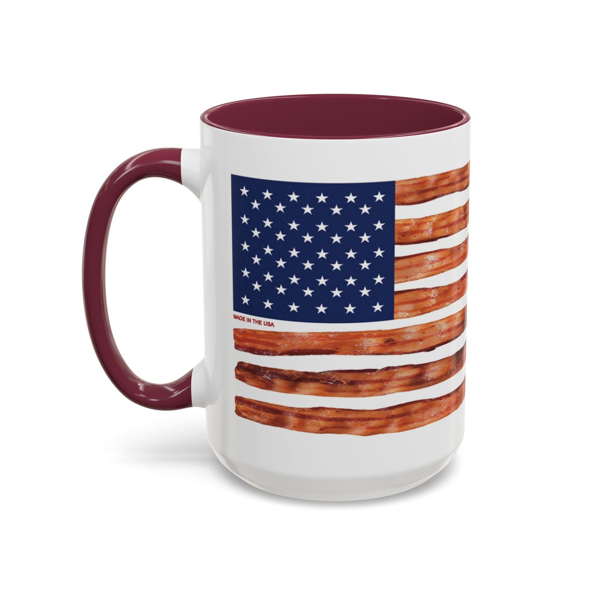 Bacon America Great Again Mug | 11 oz & 15 oz Ceramic Coffee Mug